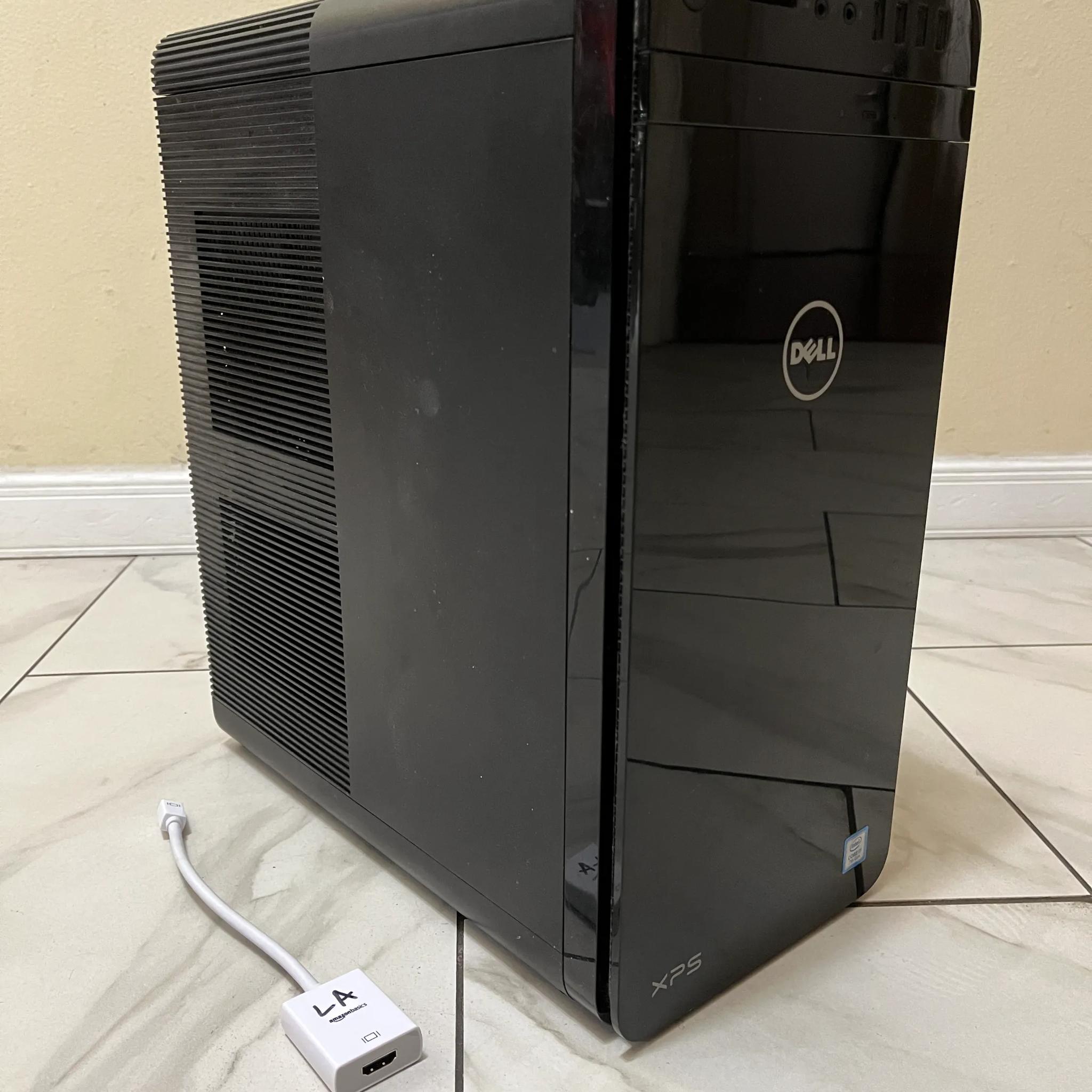 🔵AMD W5700 8GB, Intel i7-7700, 1 TB Storage, 16 GB RAM, High Performance Dell XPS 8920 Gaming PC🟢