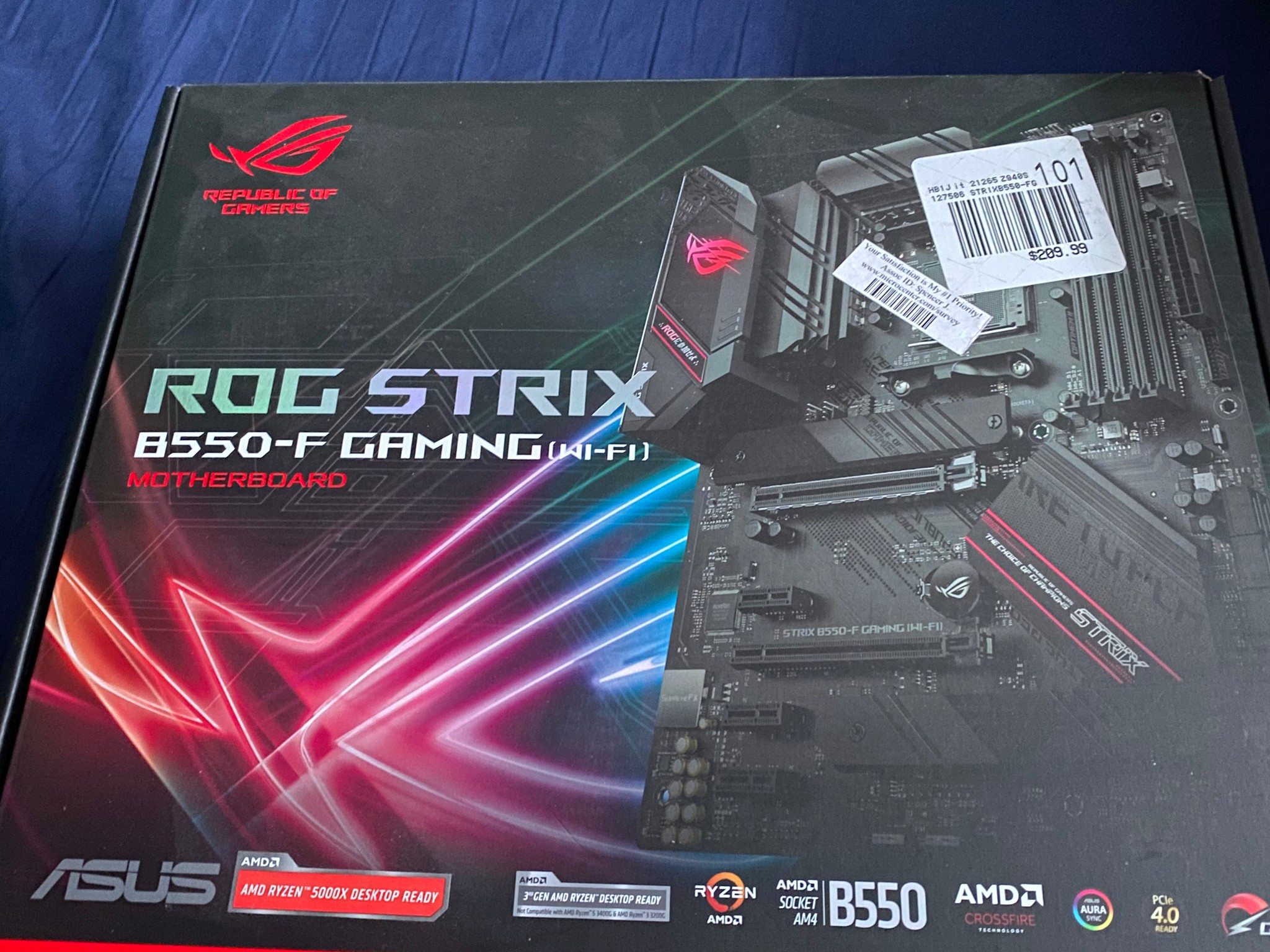 Asus ASUS ROG Strix B550-F WiFi