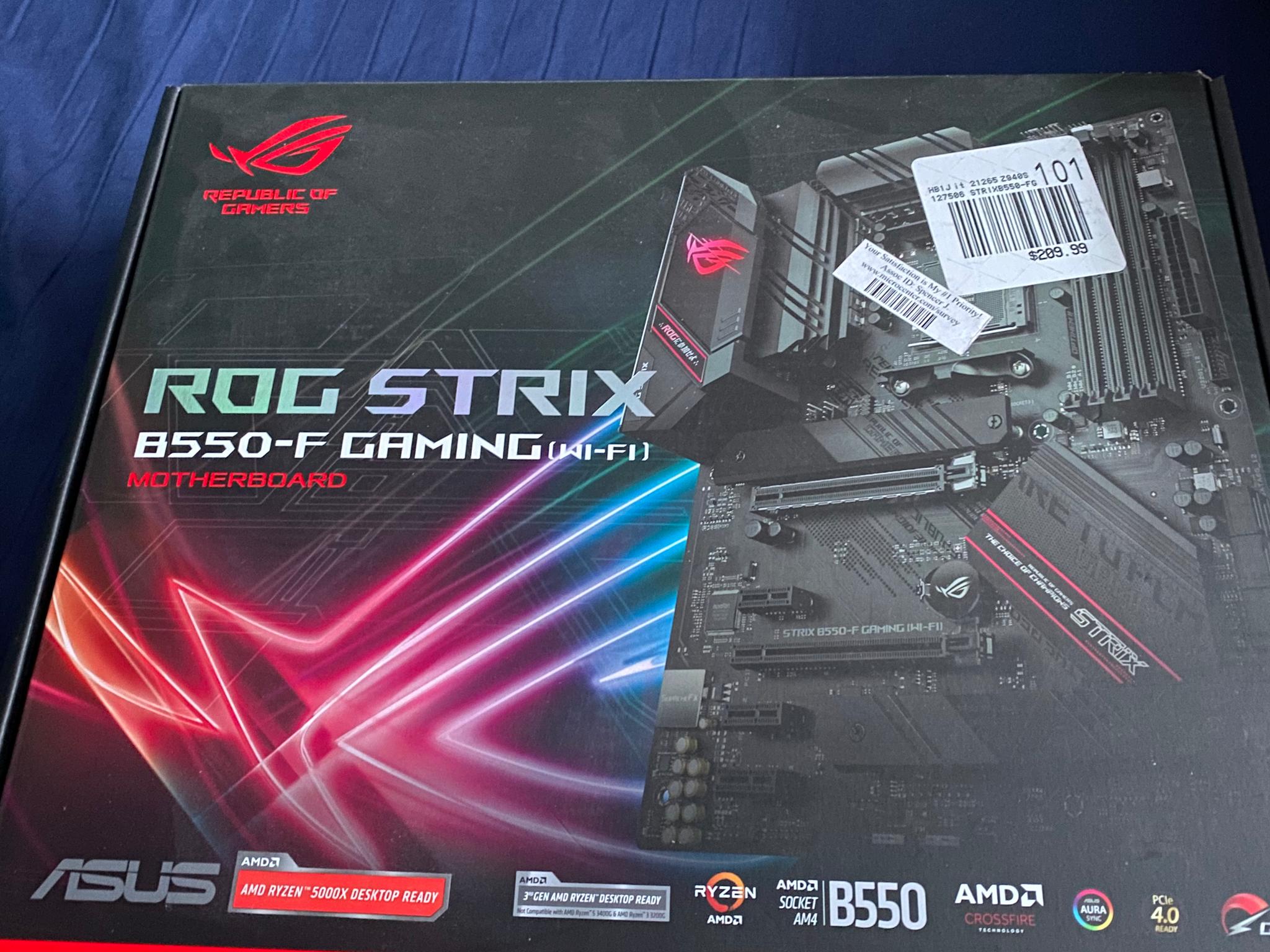 Asus ASUS ROG Strix B550-F WiFi