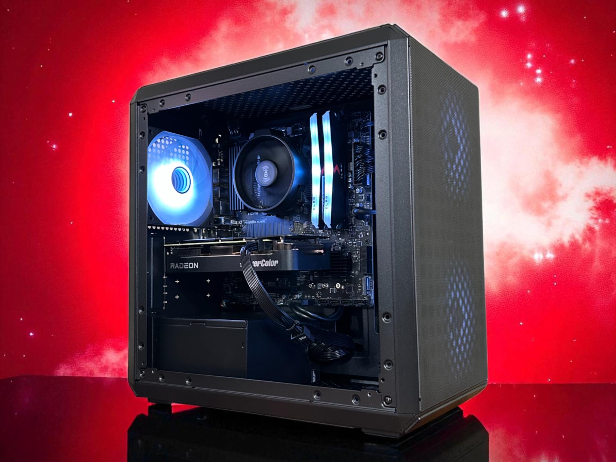 *BLACK FRIDAY SALE* RX 9060XT 8GB | Ryzen 5 5600 | 32GB DDR4 | 1TB NVMe | The Dark Trooper RX V2