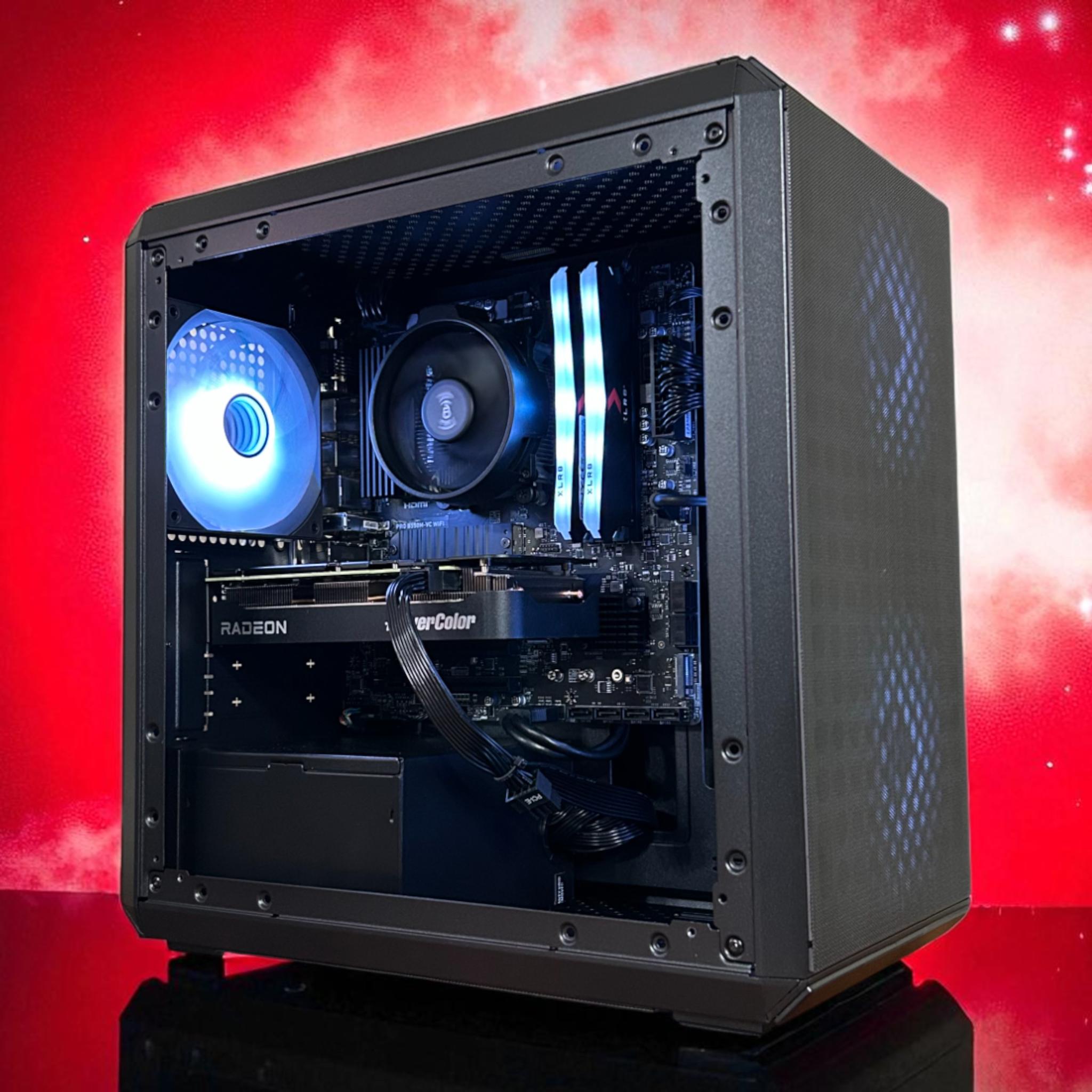 *BLACK FRIDAY SALE* RX 9060XT 8GB | Ryzen 5 5600 | 32GB DDR4 | 1TB NVMe | The Dark Trooper RX V2