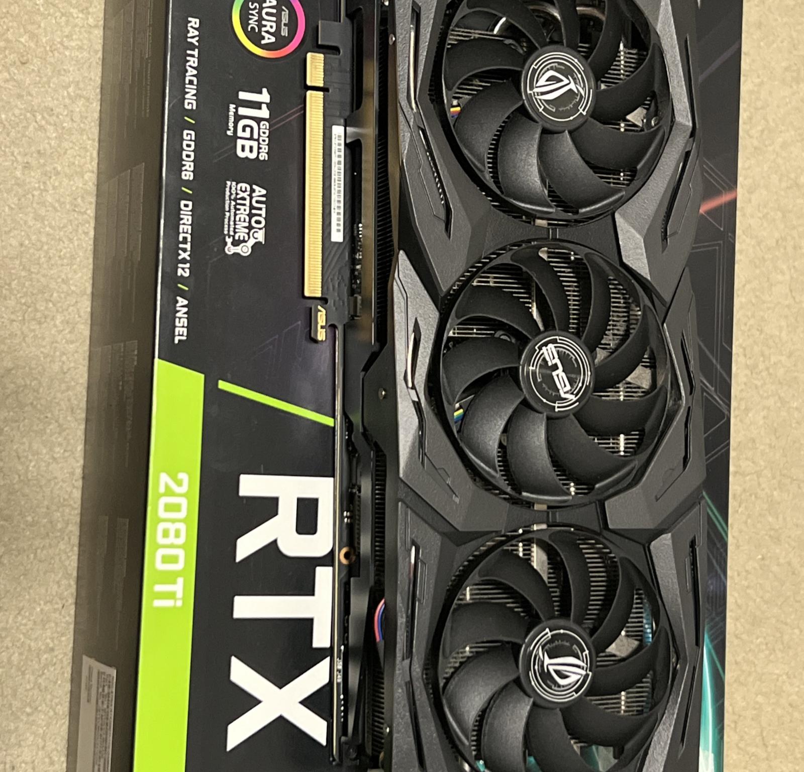 ROG Strix Gaming 2080 TI 11GB