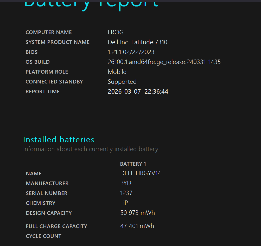 Dell Latitude 7310, i5-10th Gen, 16 GB RAM, 256 SSD