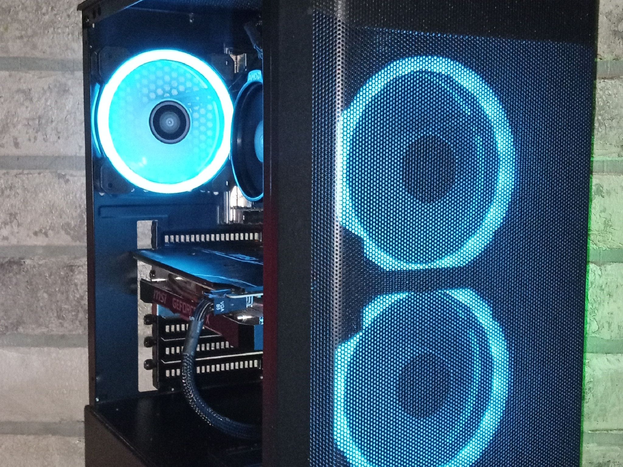 DESKTOP COMPUTER/RYZEN 5/RTX 2060/16GB RAM/512 SSD/600W PSU/WIN 11 PRO/WIFI