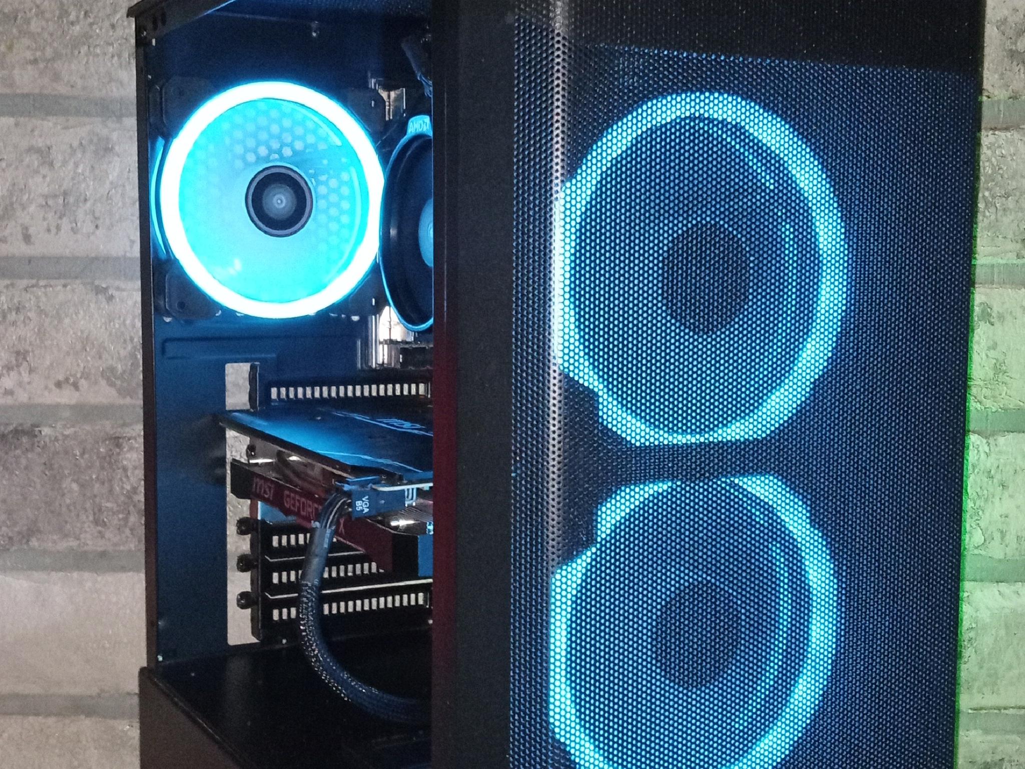 DESKTOP COMPUTER/RYZEN 5/RTX 2060/16GB RAM/512 SSD/600W PSU/WIN 11 PRO/WIFI