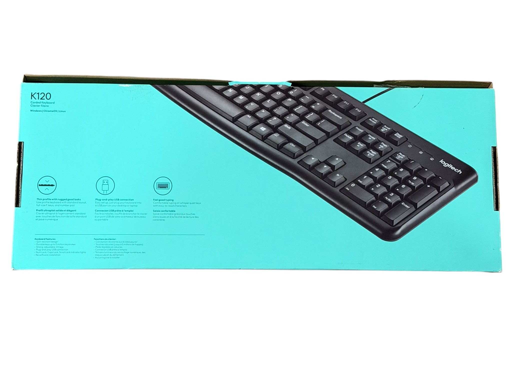 Logitech K120 Wired USB Keyboard