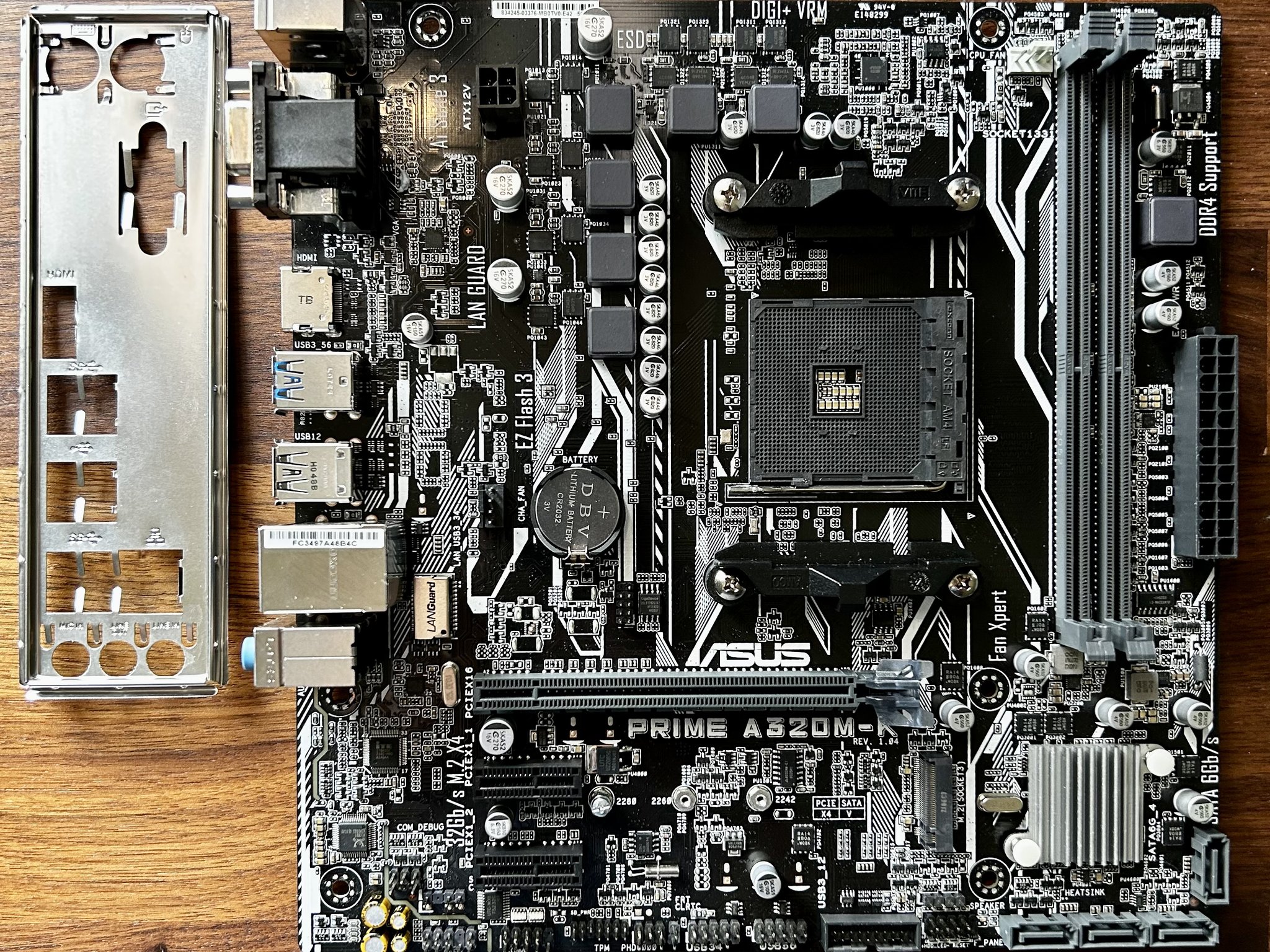 ASUS A320M-K AM4 DDR4 Micro ATX