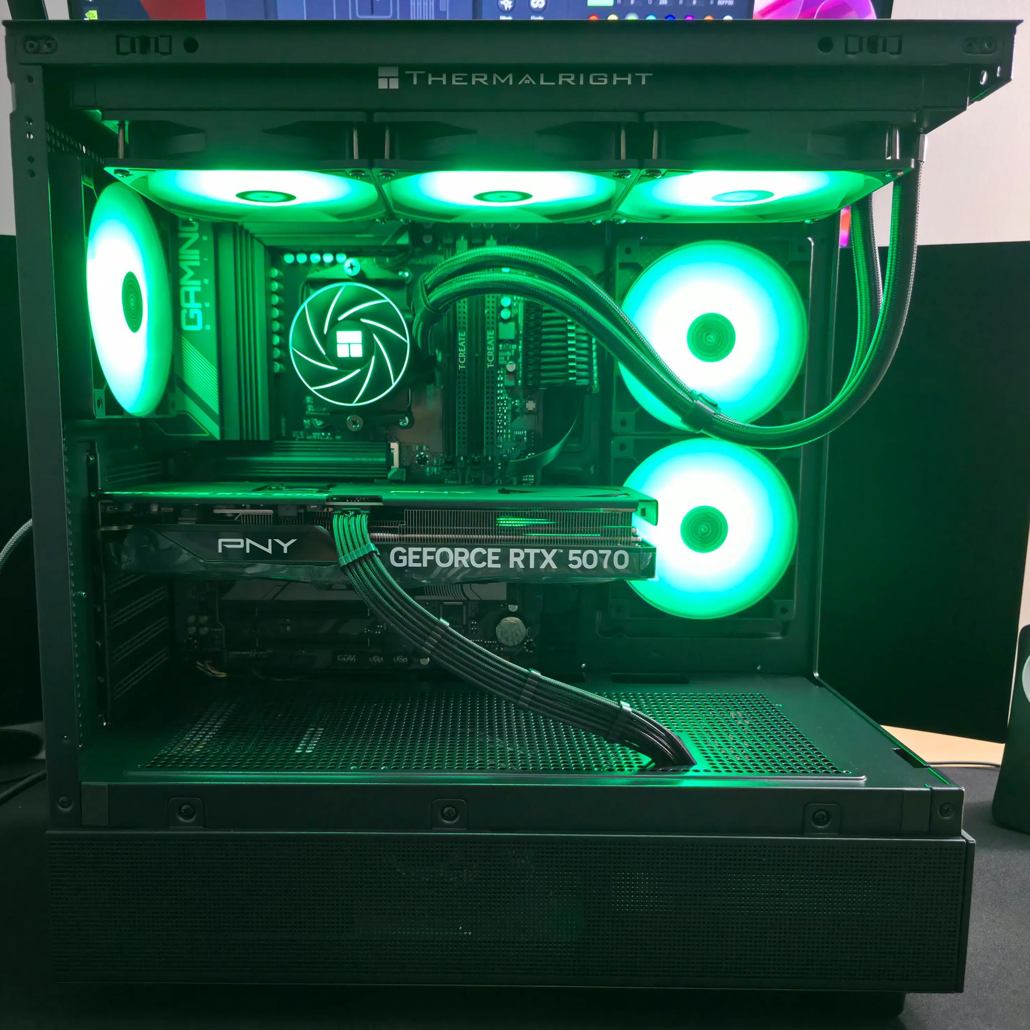 DARKMATTER | RTX 5070 OC | AMD R7 9700X | 32GB DDR5 6000 CL30 | 2TB | 360mm AIO | 850W PSU PCIE 5.0