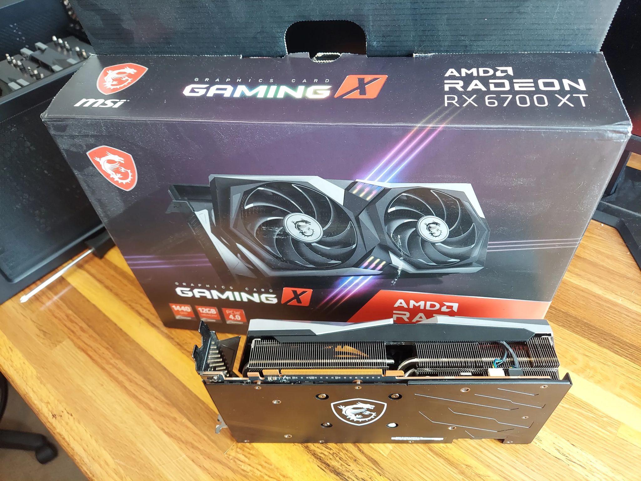 RX 6700XT - MSI Gaming X, 12Gb DDR6