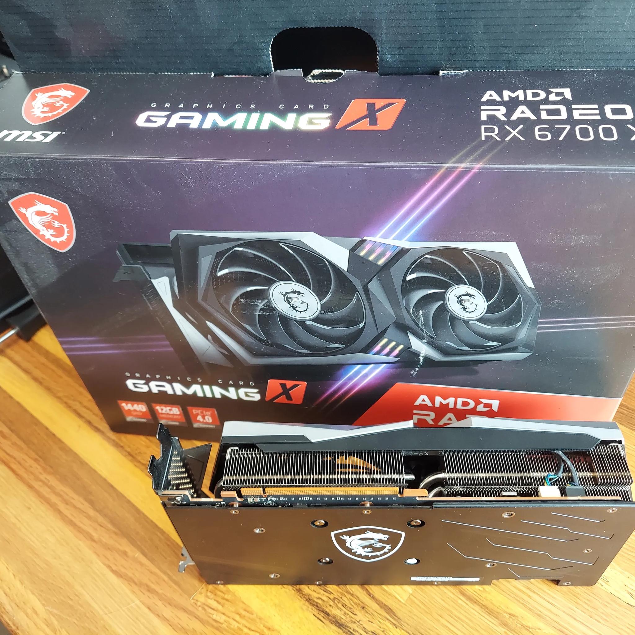RX 6700XT - MSI Gaming X, 12Gb DDR6