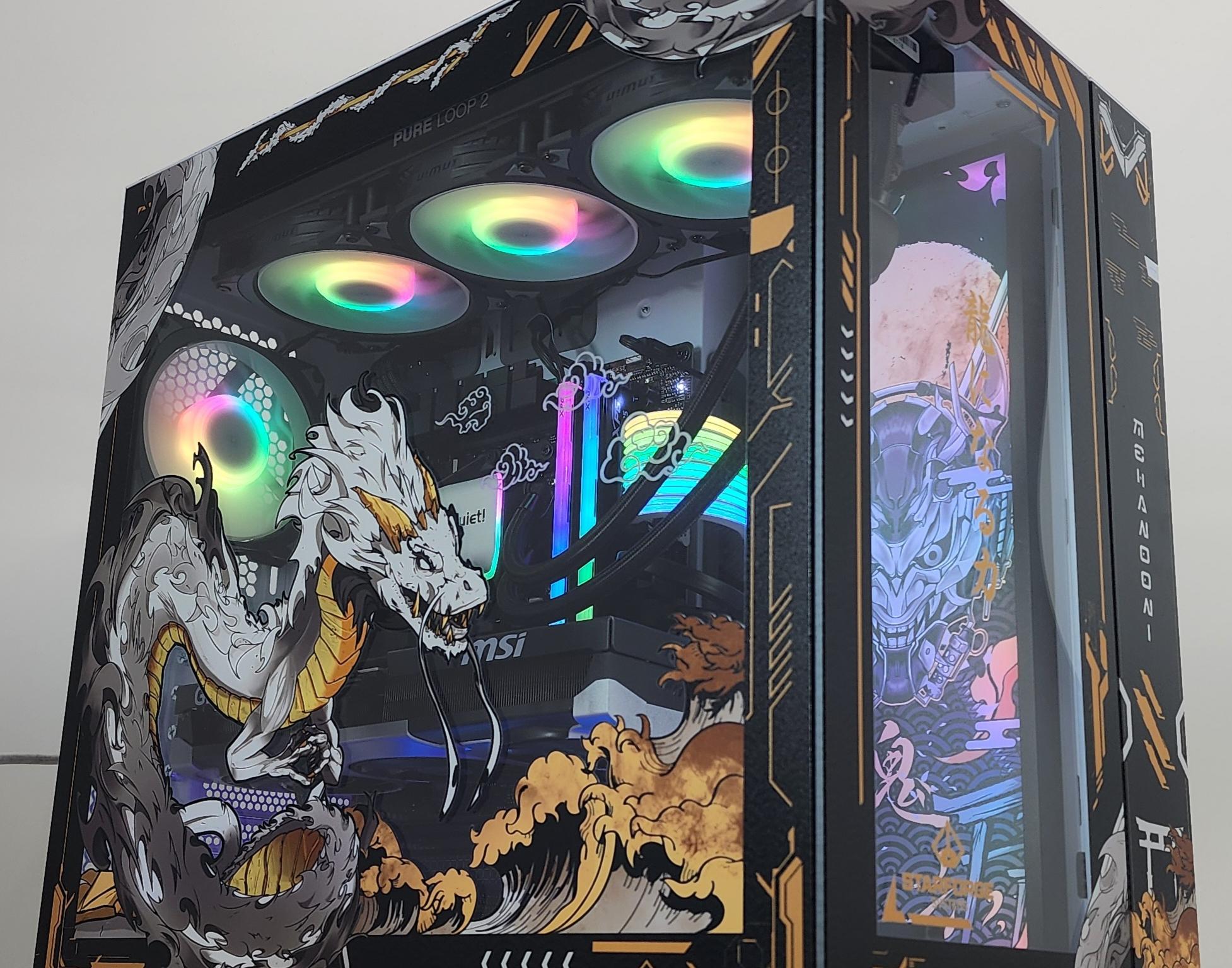 Gaming PC Ryzen 7 7800X3D 32GB RAM 1TB SSD RTX 5070 12GB Windows 11 Computer