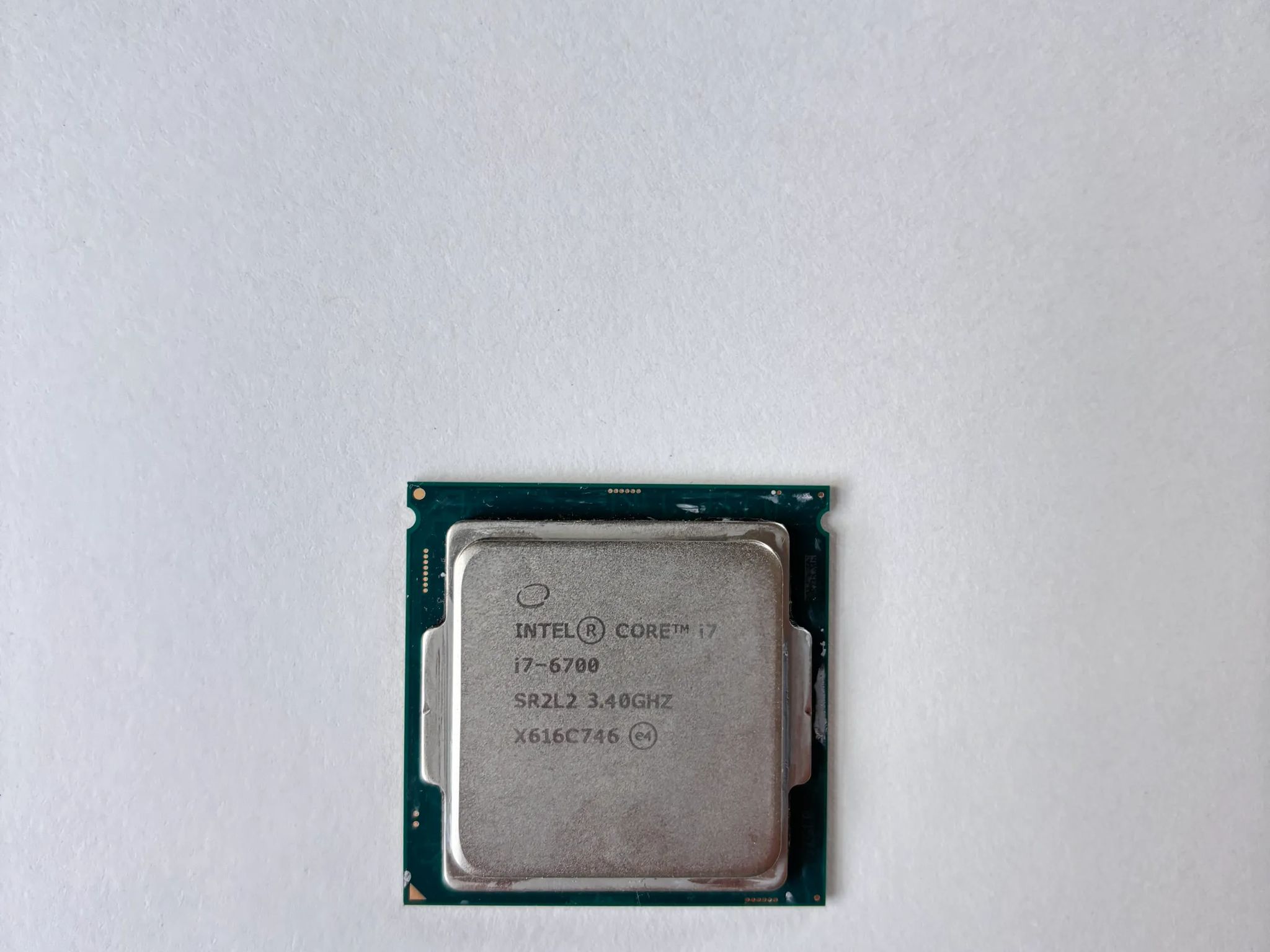 Intel I7-6700 4 cores