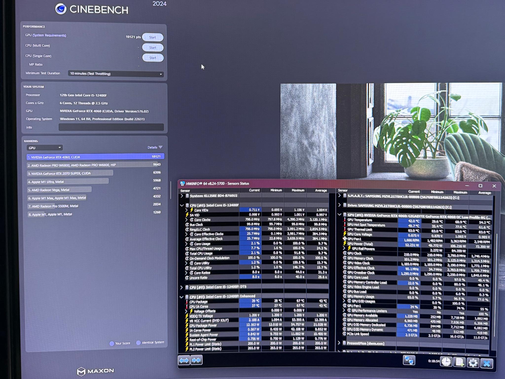 Budget i5 10600k & Galax Metaltop 3060
