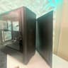 Black ATX Mid-Tower PC Case (Used, Missing Back Panel)