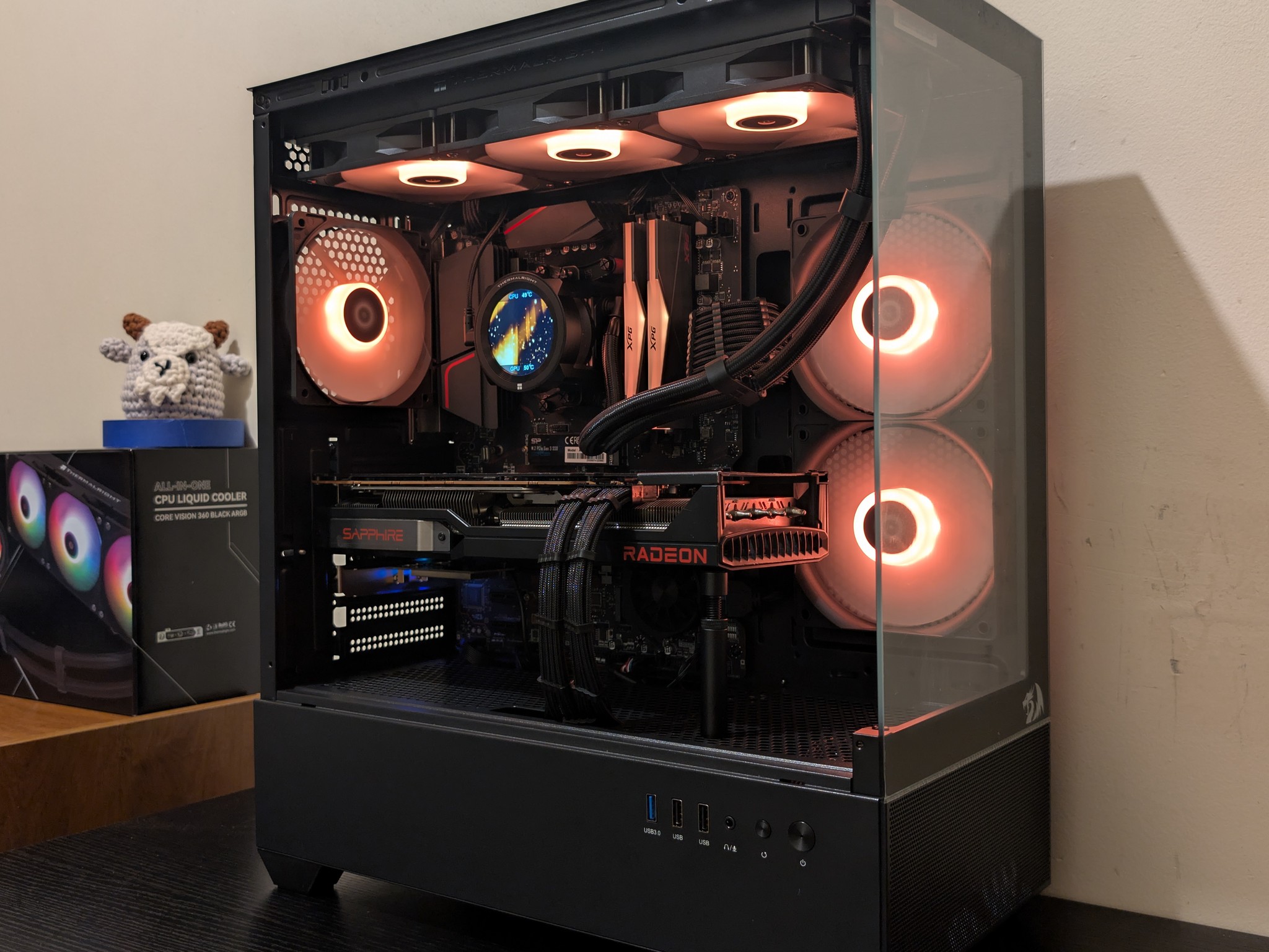 🔥🐦‍⬛ 1440p Gaming Beast | RX 6800XT| Ryzen 7 5800X | 1TB SSD | 32GB RAM | WiFi 6 & Bluetooth 🐦‍⬛🔥