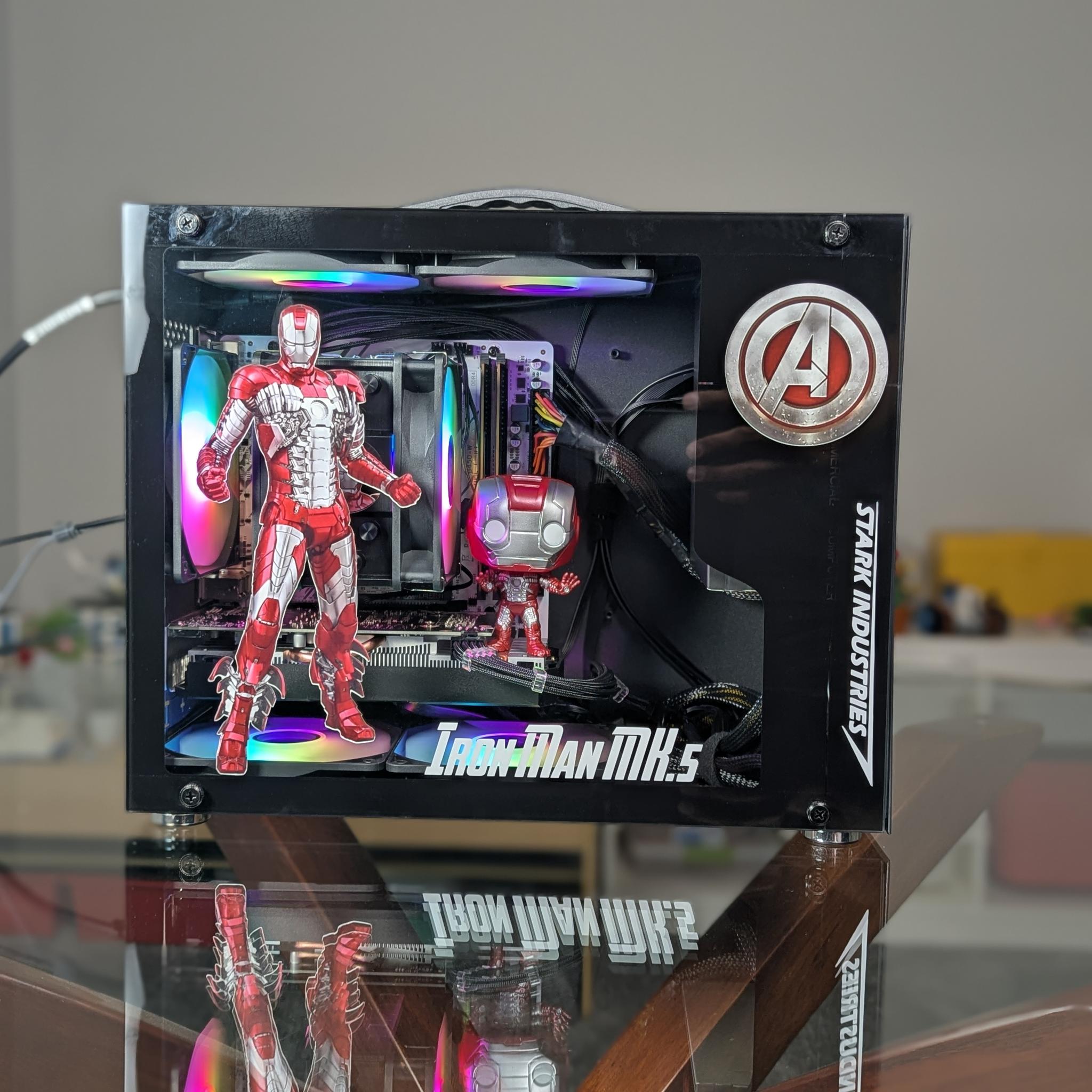 The Ironman Mk.5 Portable Gaming PC | AMD Ryzen 5 x Nvidia GTX 1660 Super | 16 GB RAM | 512GB SSD