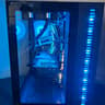 "Tron Battery" Custom Gaming PC Ryzen 5700x/RTX 3080 12GB