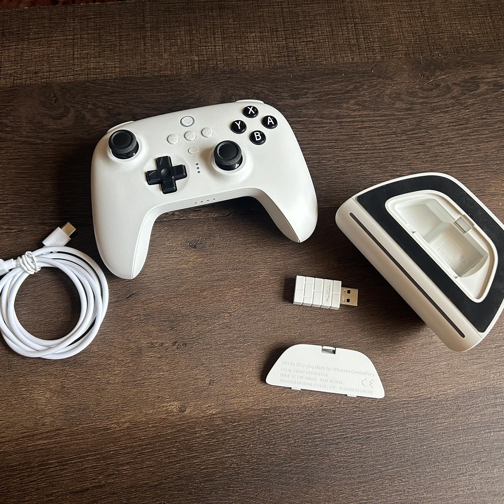 8BitDo Ultimate Bluetooth Controller,  Charging Dock, Wireless, Hall Sensor Joystick, Switch