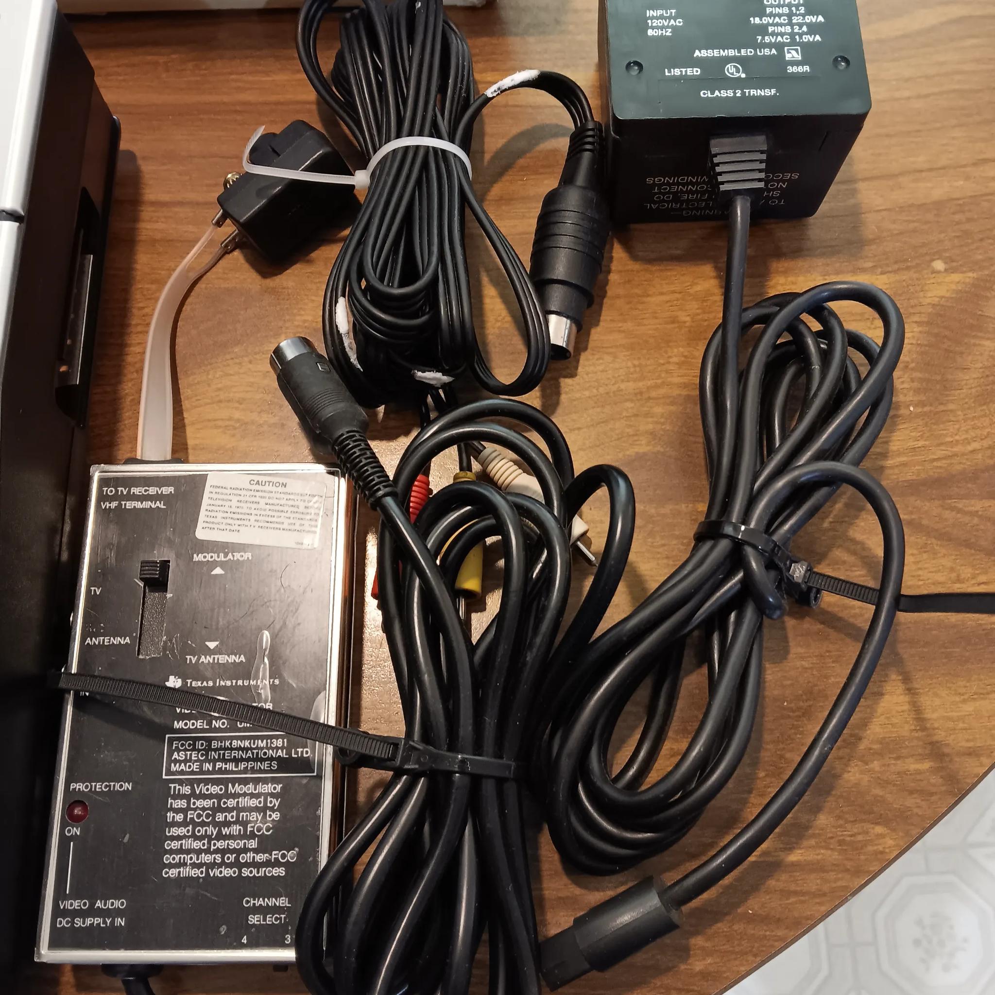 Vintage TI 99-4A Computer System Complete