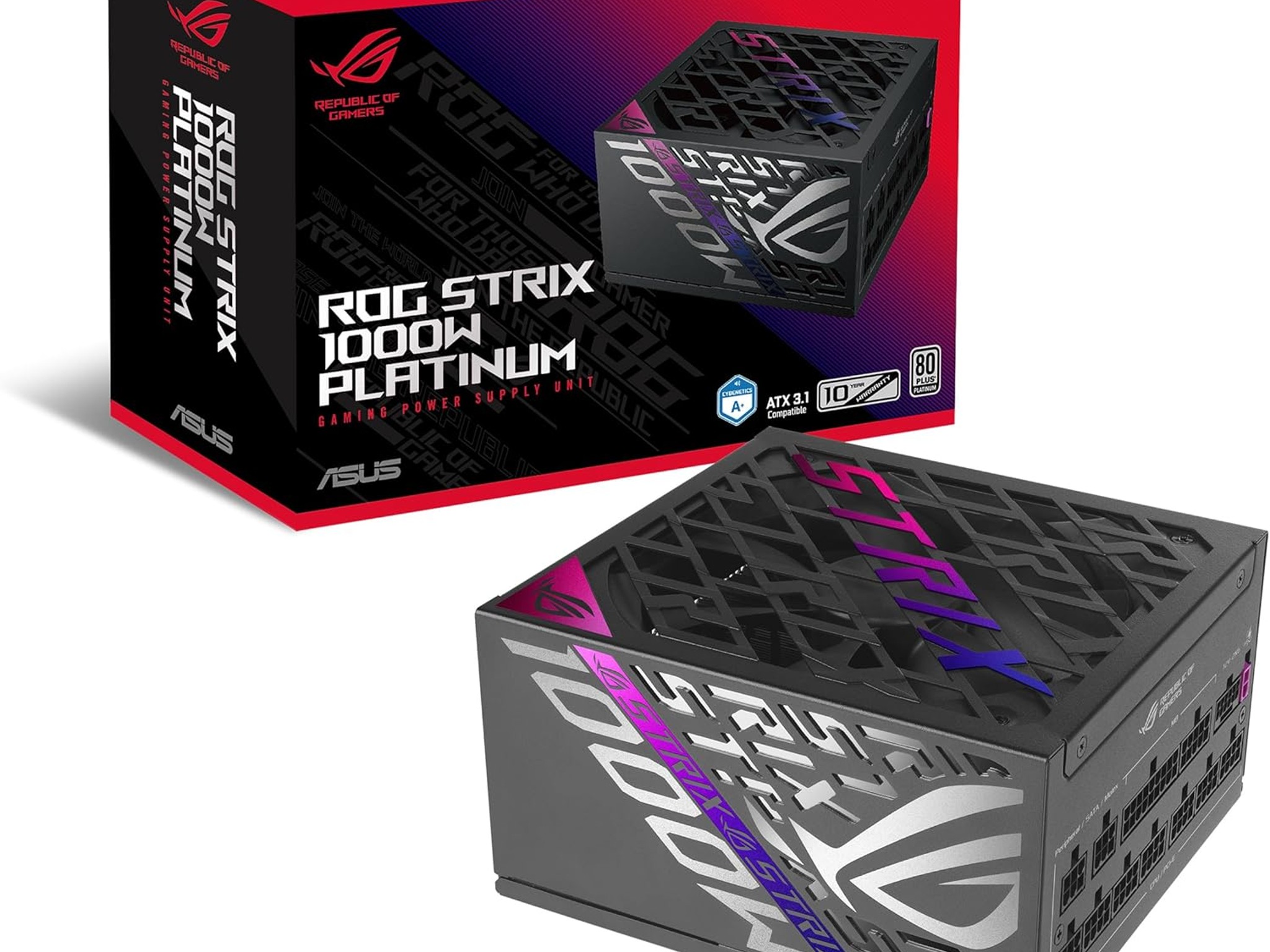 Title: ASUS ROG Strix 1000W Platinum (ROG-STRIX-1000P-GAMING) - Like New Demo Unit
