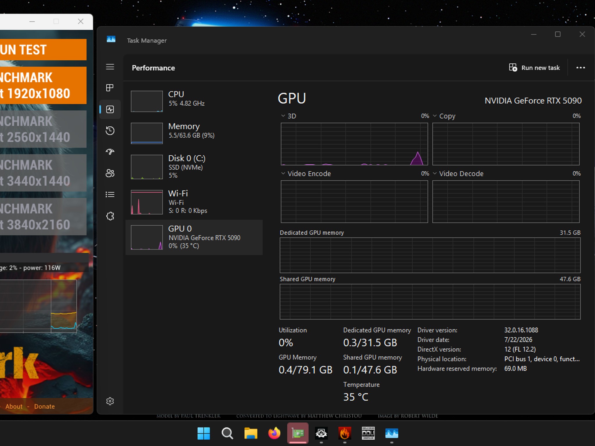 NVIDIA GeForce RTX 5090 Founders Edition 32GB GDDR7