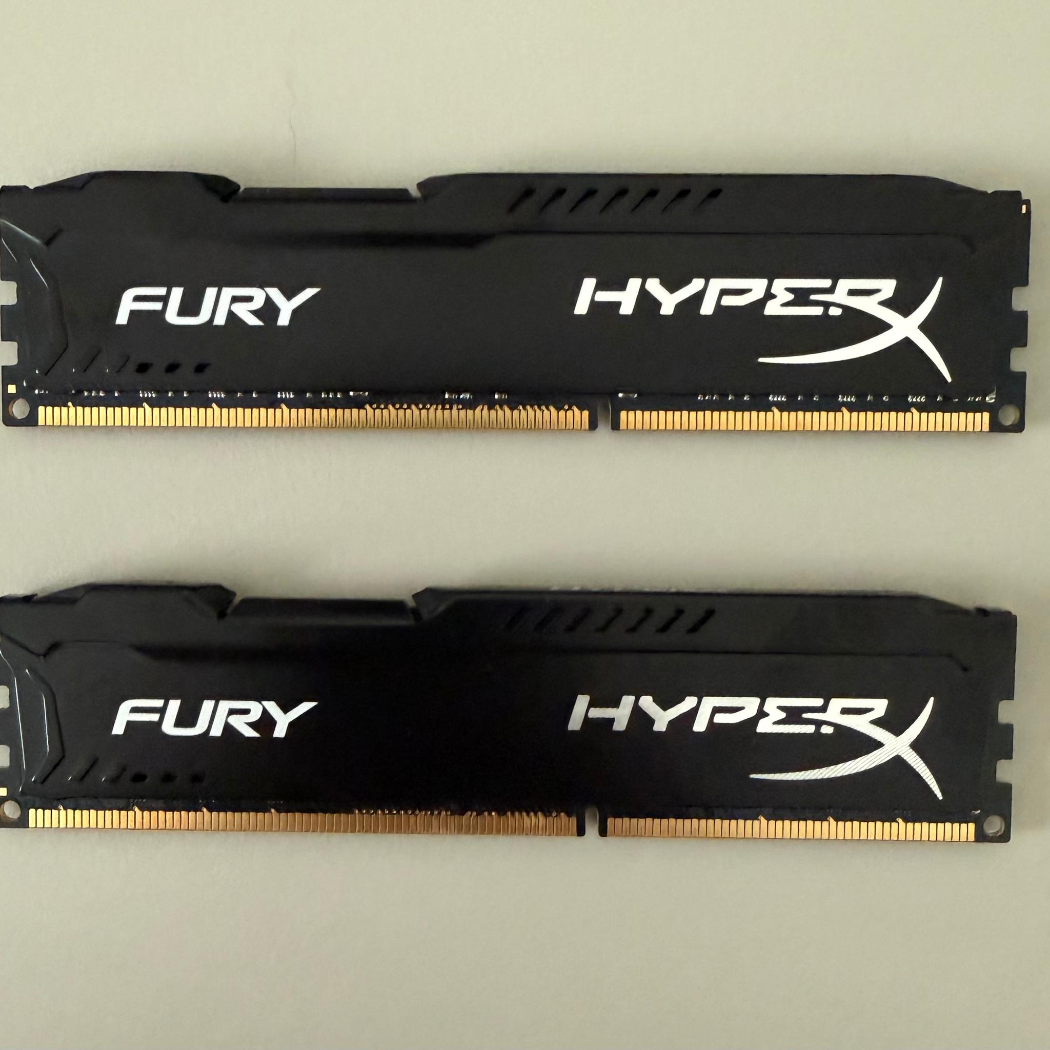 HyperX 16GB DDR3-1600 (x2 8GB) Kit