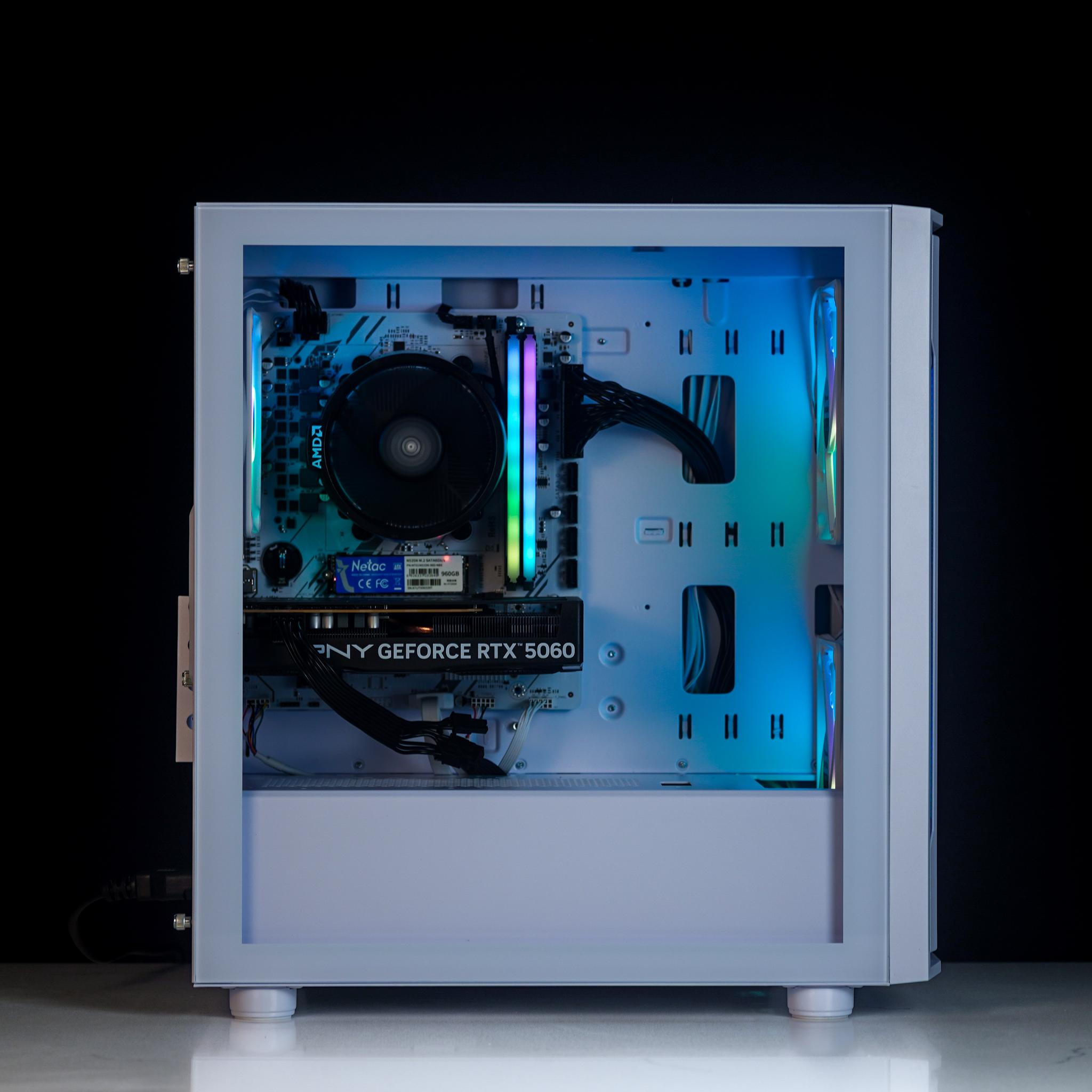EXT ICE Mini 50X - Ryzen 5 5500, RTX 5060 8GB, 32GB DDR4 Memory