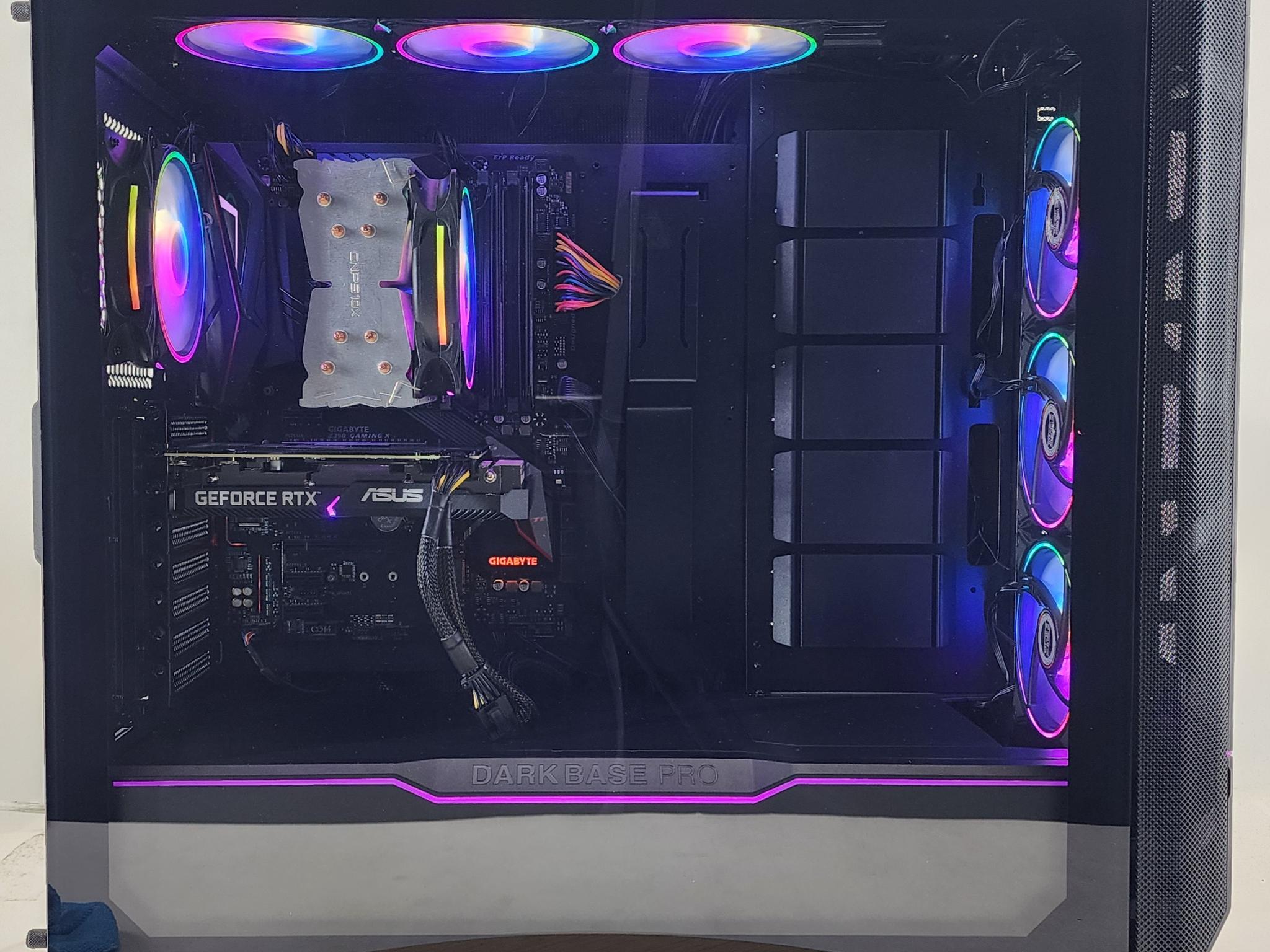 Gaming PC i7-8700K 16GB RAM 500GB SSD RTX 3060 12GB Windows 11 Computer