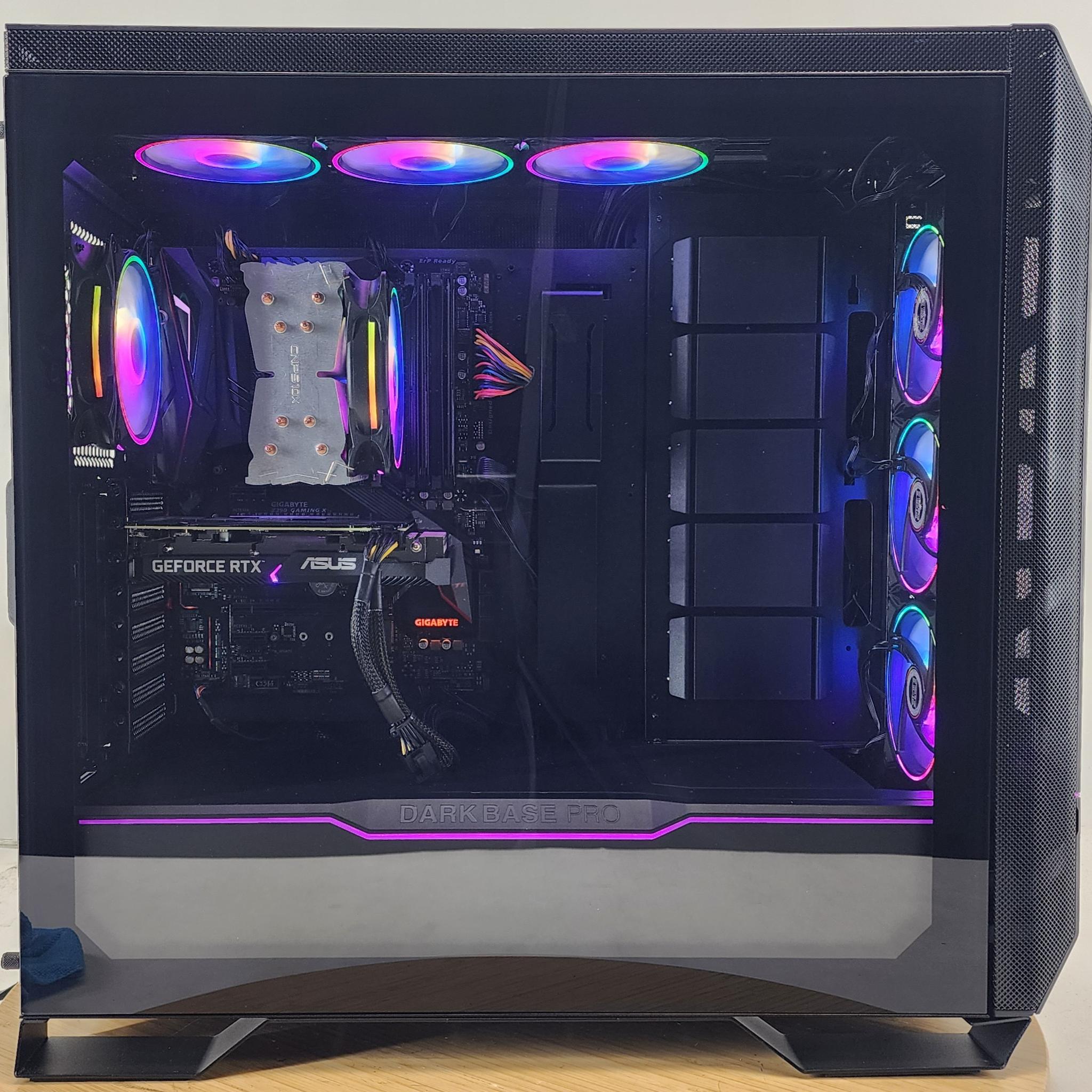 Gaming PC i7-8700K 16GB RAM 500GB SSD RTX 3060 12GB Windows 11 Computer