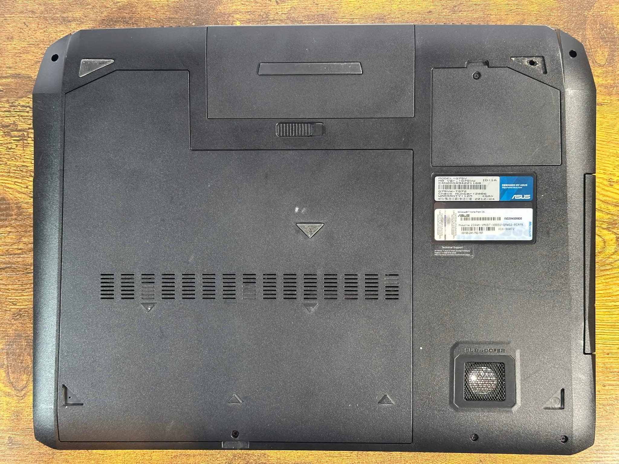 Asus ROG G75VW | Intel i7 3610QM | GTX 670M 3GB | 16GB DDR3 | 480GB SSD | Win 10 | Gaming Laptop