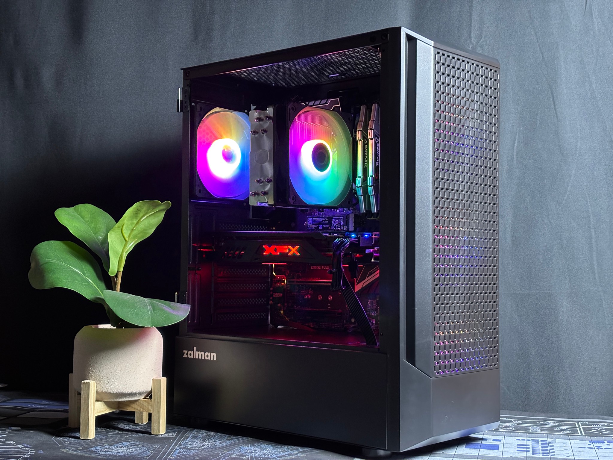 SWEET BEGINNER PC💥Intel I7 7700K | RX 580 8GB | 16gb DDR4 | 256GB M.2 SSD | 1TB HDD💥