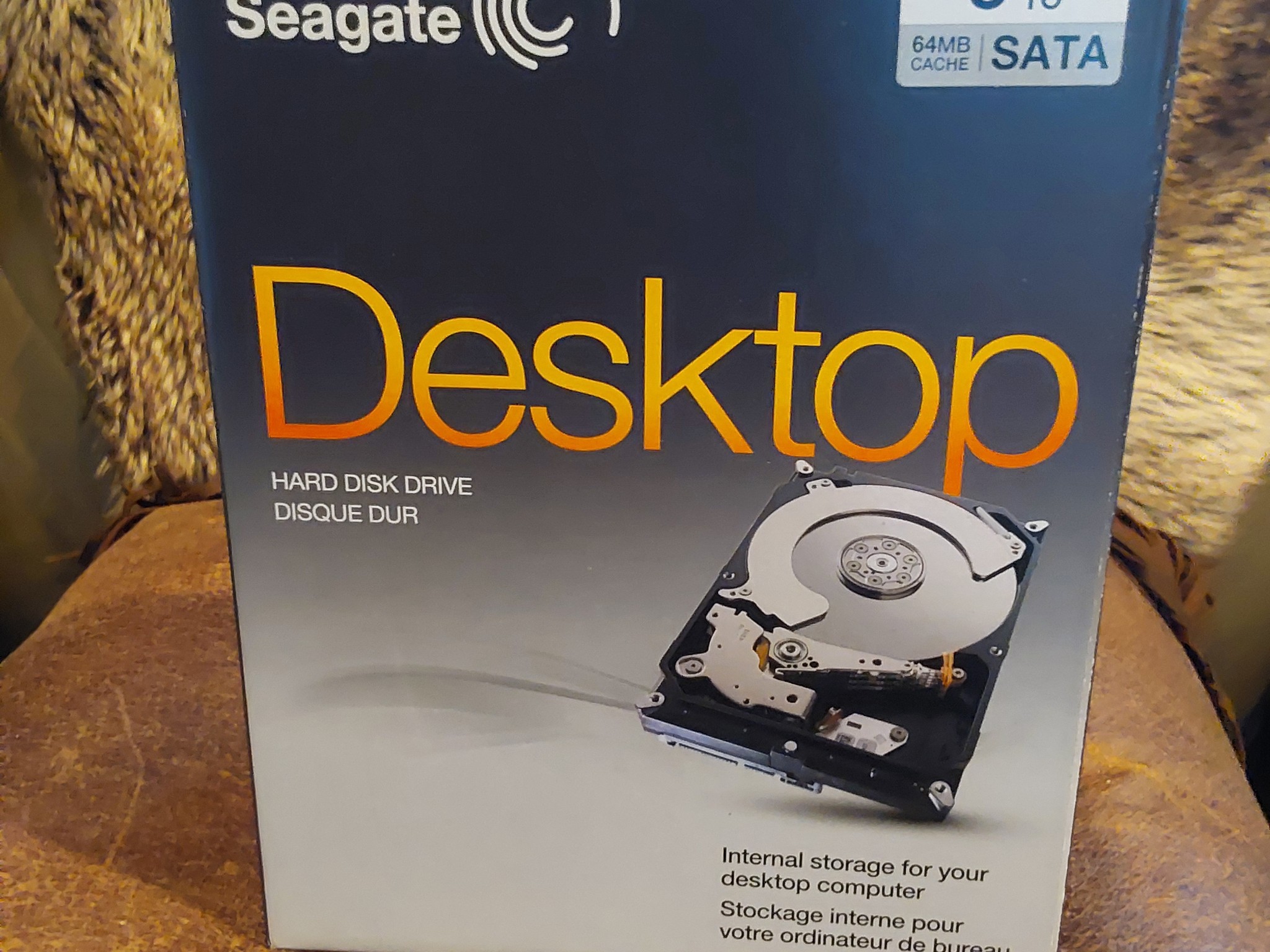 NEW SEAGATE BARRACUDA 3TB 3.5 in. SATA INTERNAL HARD DRIVE, 7400 RPM