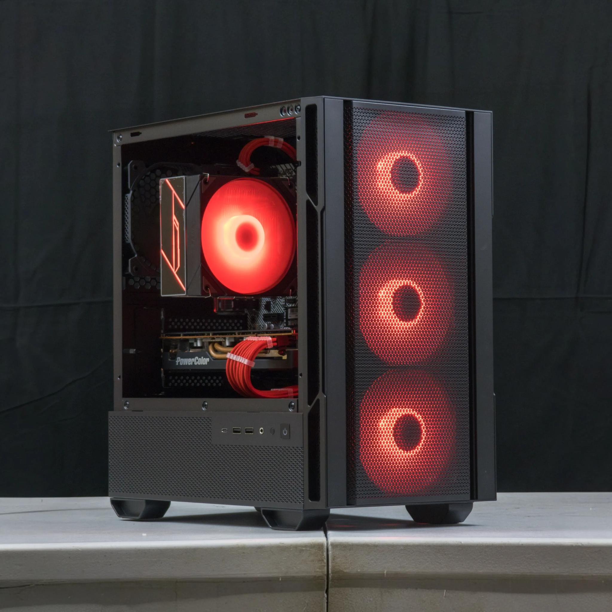 ❤️🖤 RX 5700 / Ryzen 5 3600 / 16GB Gaming PC 🖤❤️