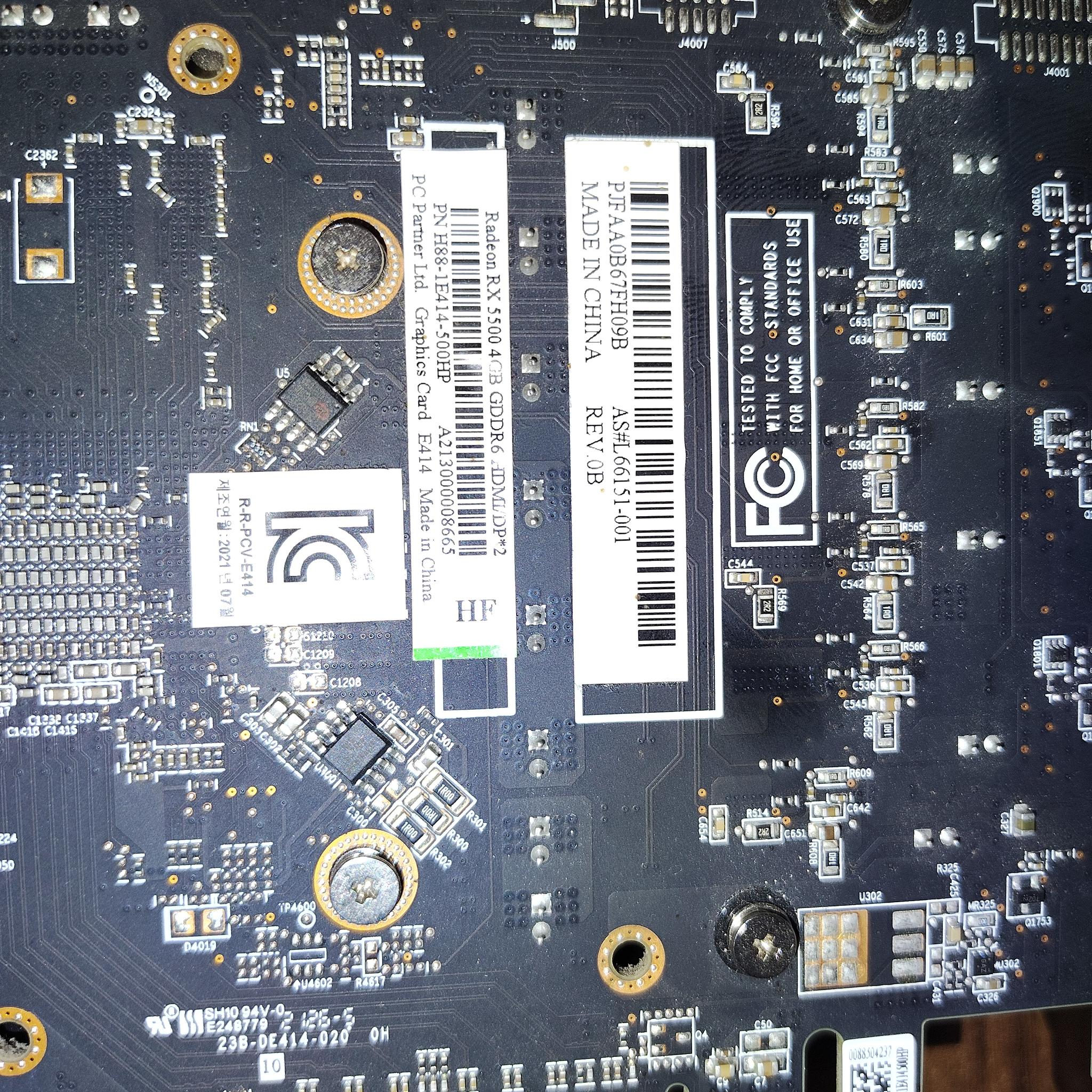 USED MSI Radeon RX 5500 4G GPU for sale!