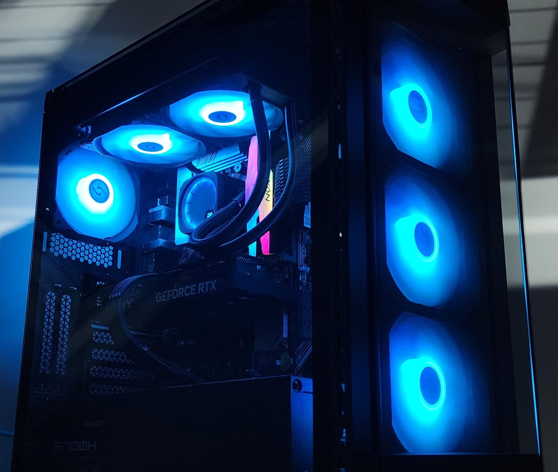 Gaming PC Ryzen 7 5700X 16GB RAM 1TB SSD RTX 4060 Ti 16GB Windows 11 Computer