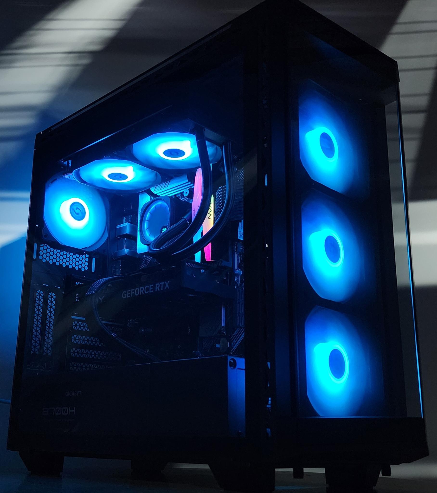 Gaming PC Ryzen 7 5700X 16GB RAM 1TB SSD RTX 4060 Ti 16GB Windows 11 Computer