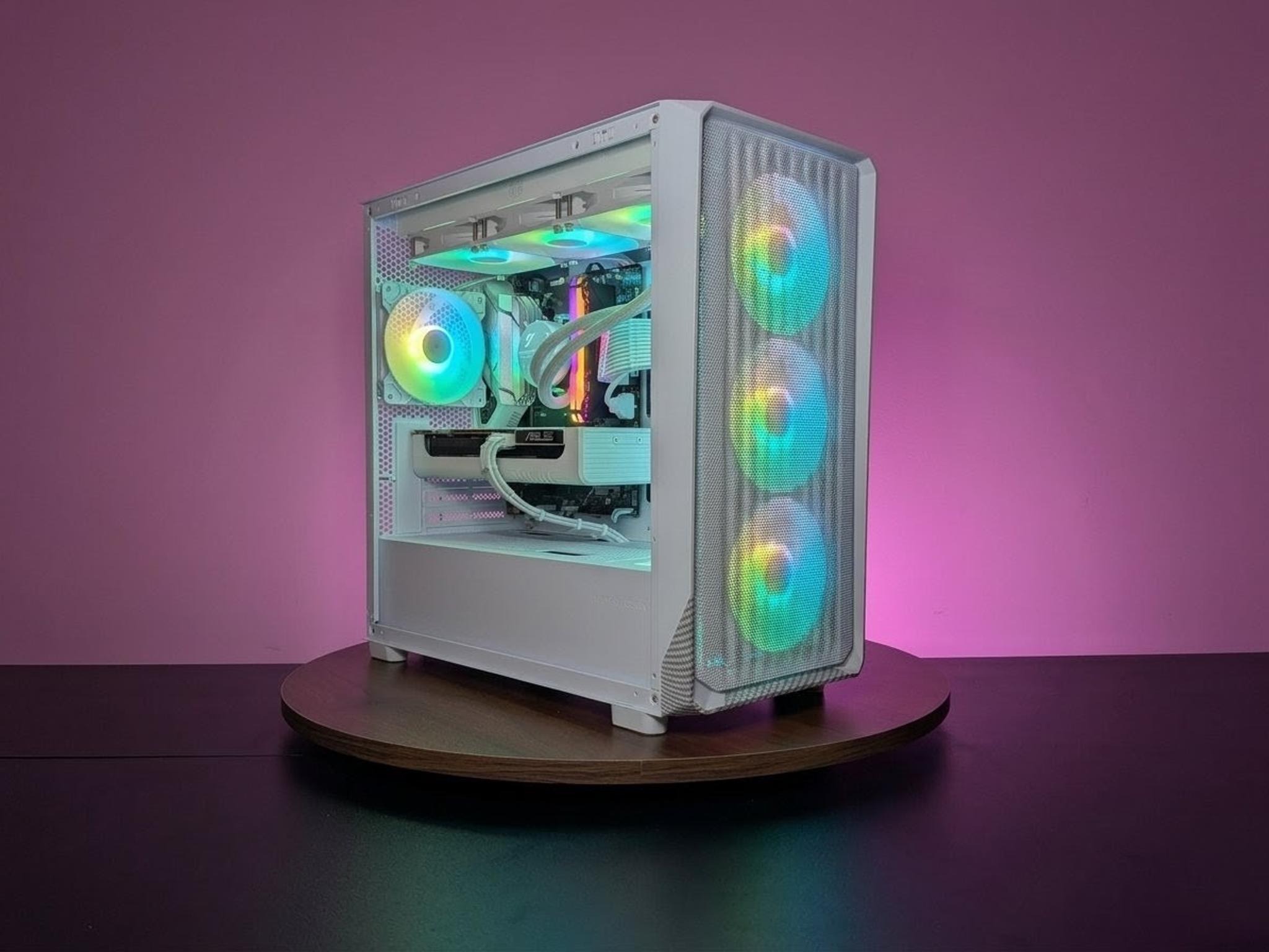 ❄️ WHITE RTX 5060 PC | INTEL I5-13400F | 32GB DDR4 | 500GB NVMe + 480GB SATA | WIFI&BT | WINDOWS 11