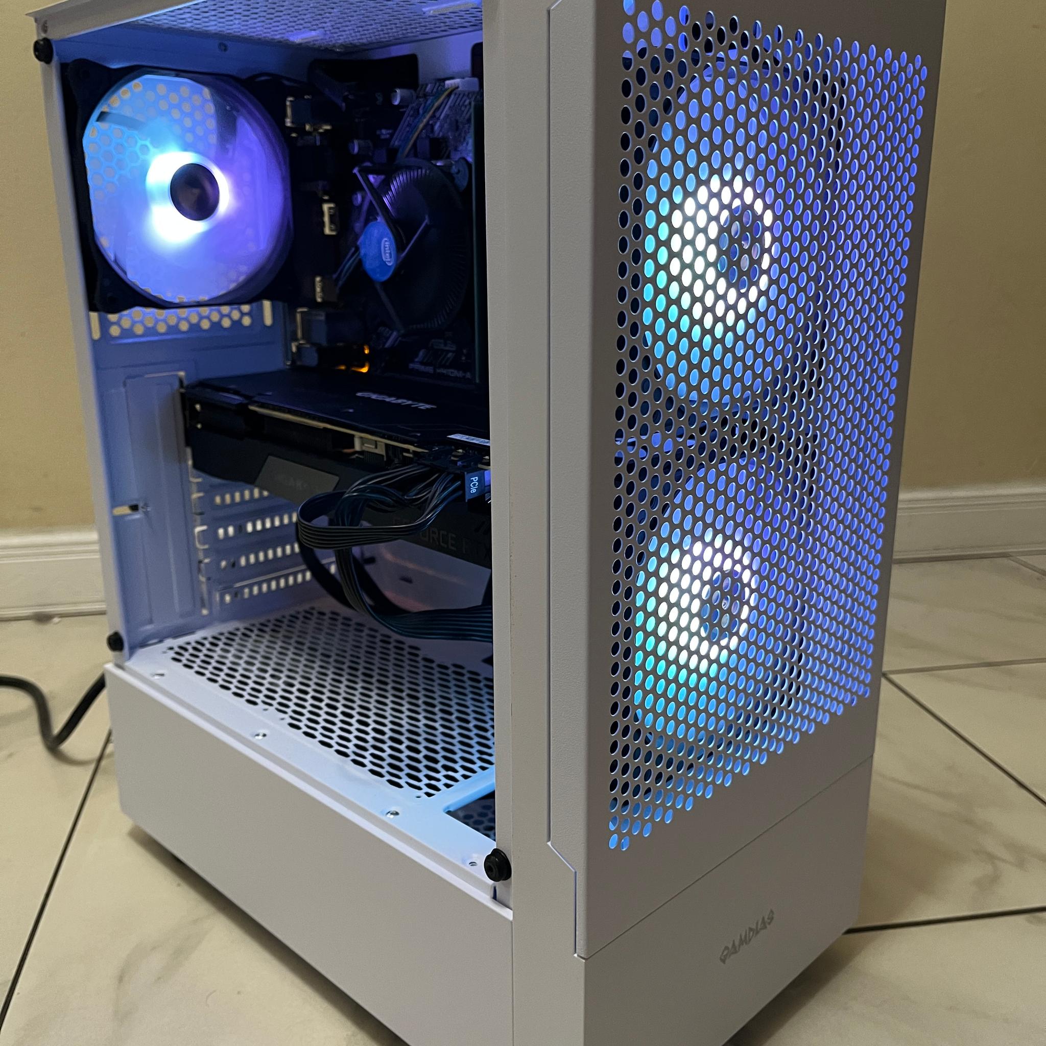 🟠🔥NVIDIA RTX 2070 Super, Intel i5-10400, 16GB RAM, 500 GB SSD, High Performance RGB Gaming PC 🖥️