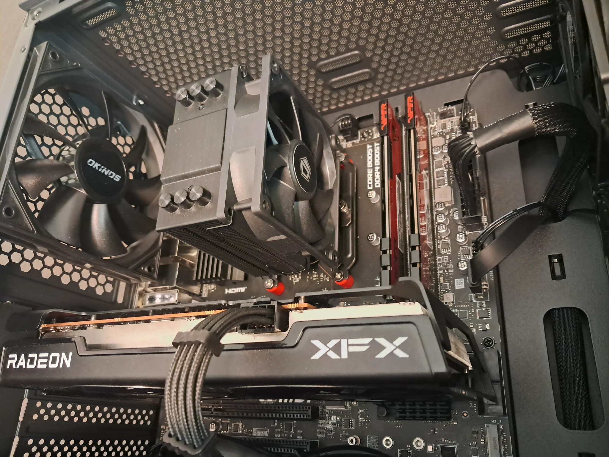 🪵Sleek Woodgrain AMD Gamer!🪵Ryzen 5 3500X | Radeon RX 6600 | 1TB SSD | 16GB DDR4-3200