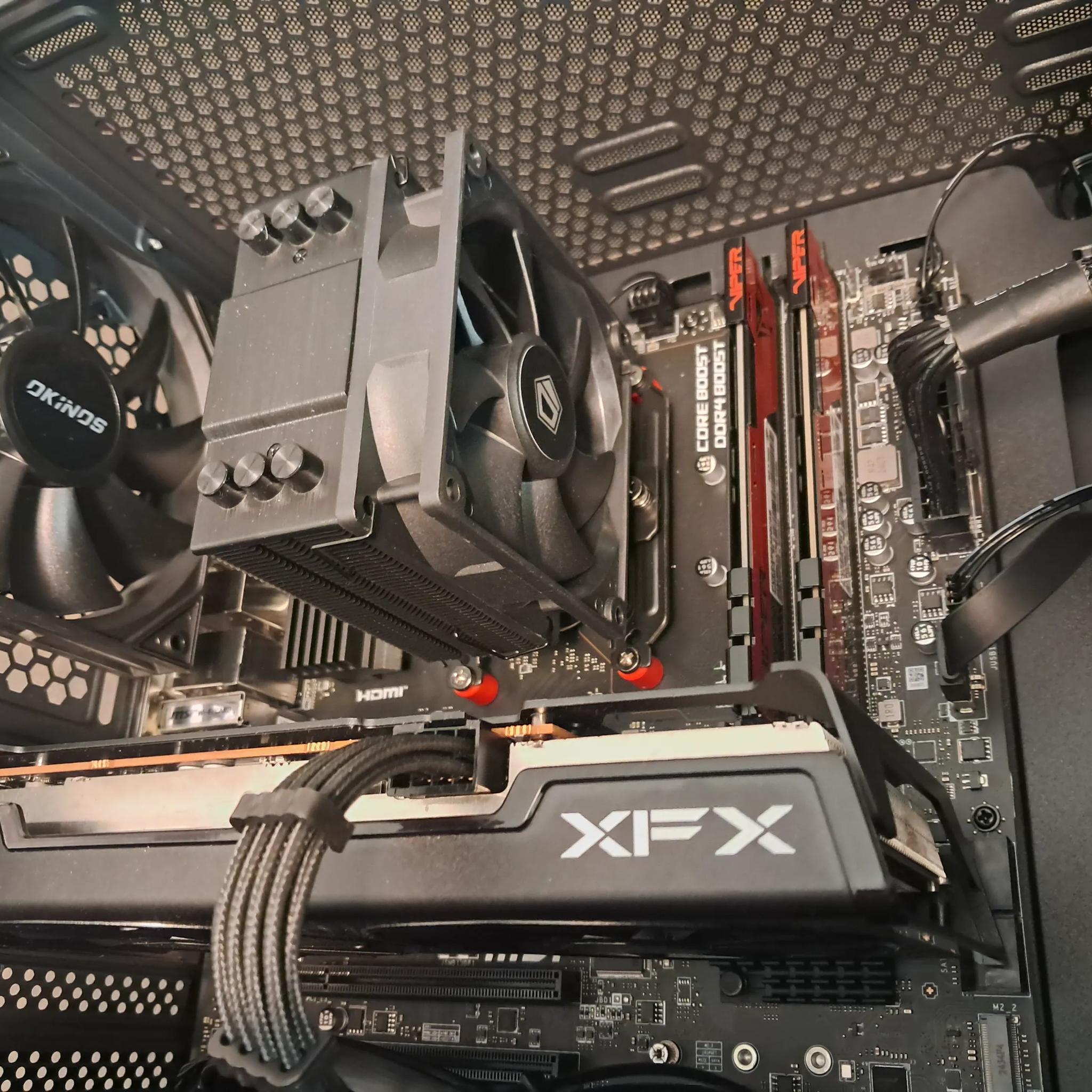 🪵Sleek Woodgrain AMD Gamer!🪵Ryzen 5 3500X | Radeon RX 6600 | 1TB SSD | 16GB DDR4-3200