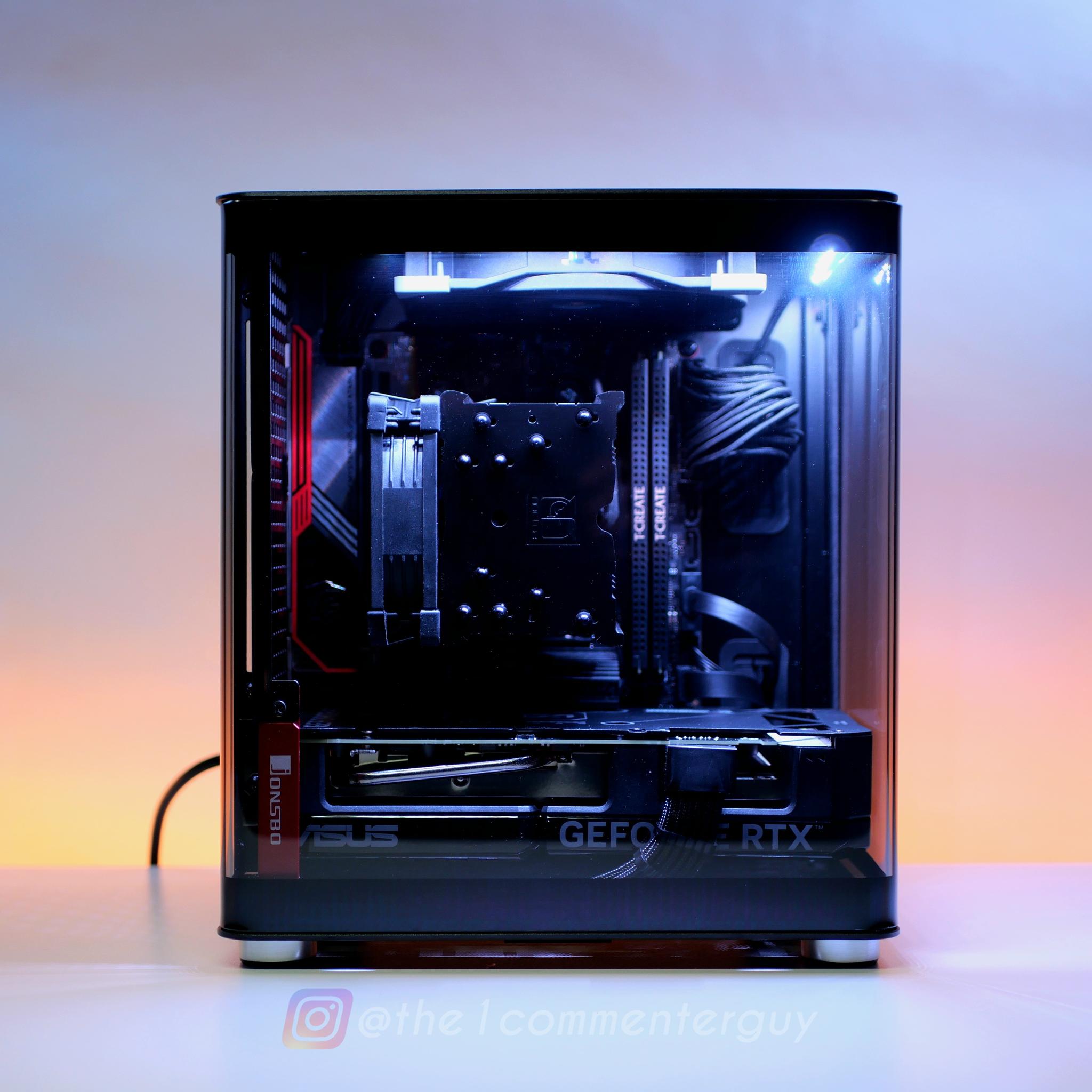 LOG-IN🪵|◼️ RTX 4070 SUPER, Ryzen 7500F, 32GB DDR5, 1TB nvme ITX SFF gaming pc