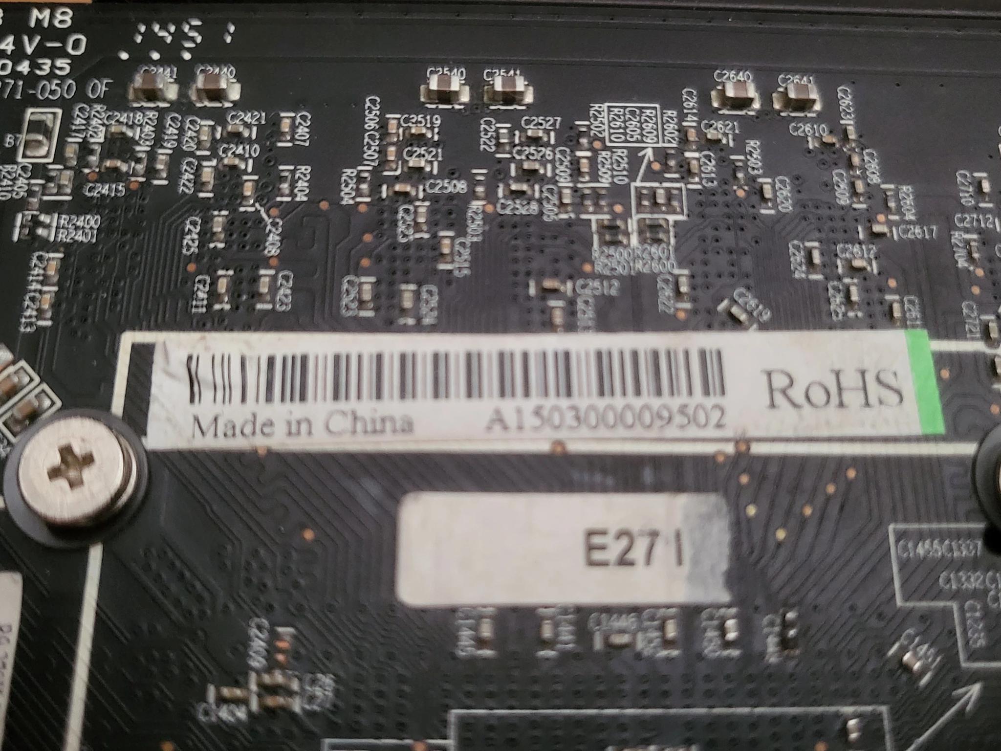 AS-IS SAPPHIRE Dual-X OC Radeon R9 270X 2GB with BOOST