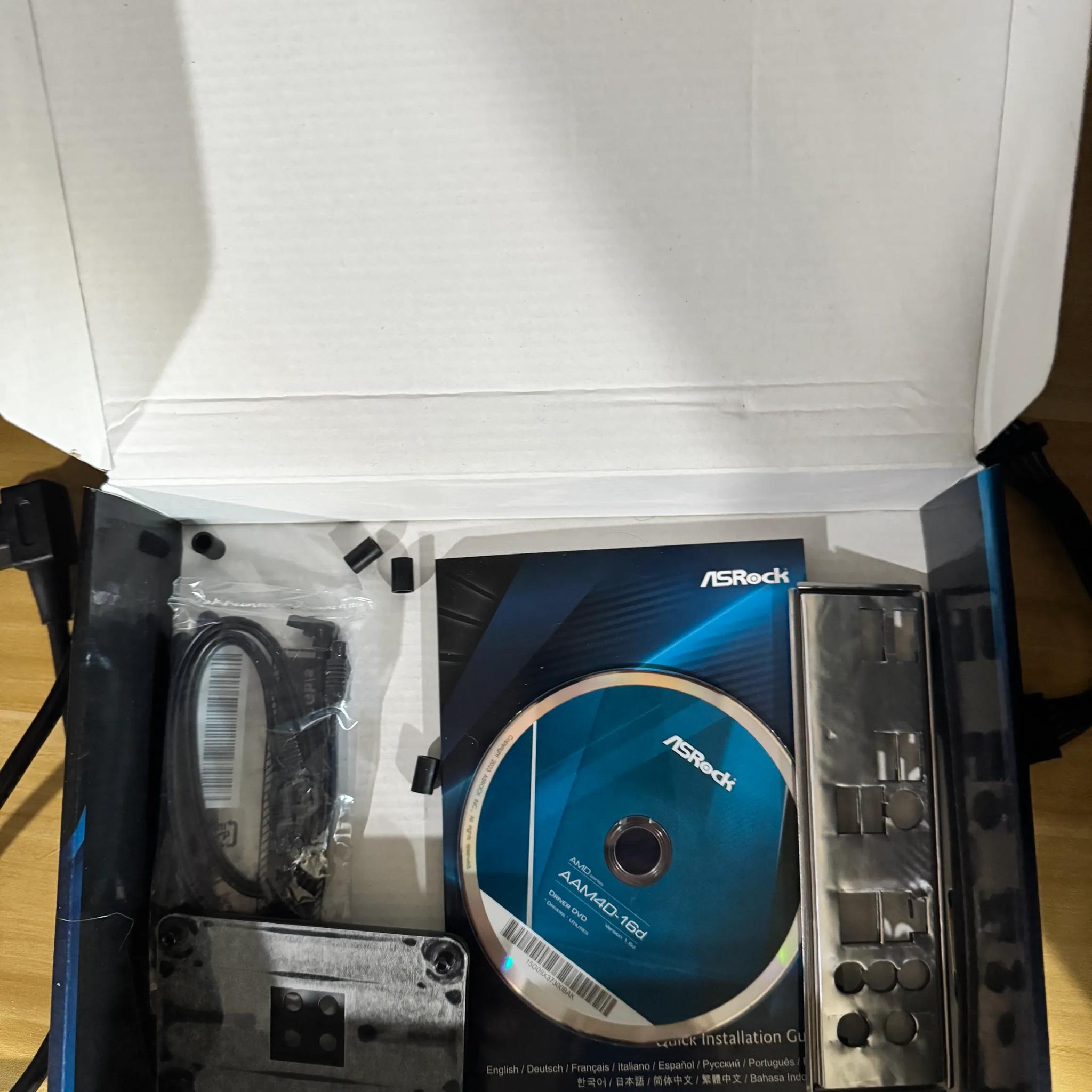 ASROCK B550M-ITX/ac with RYZEN 5 3600 CPU