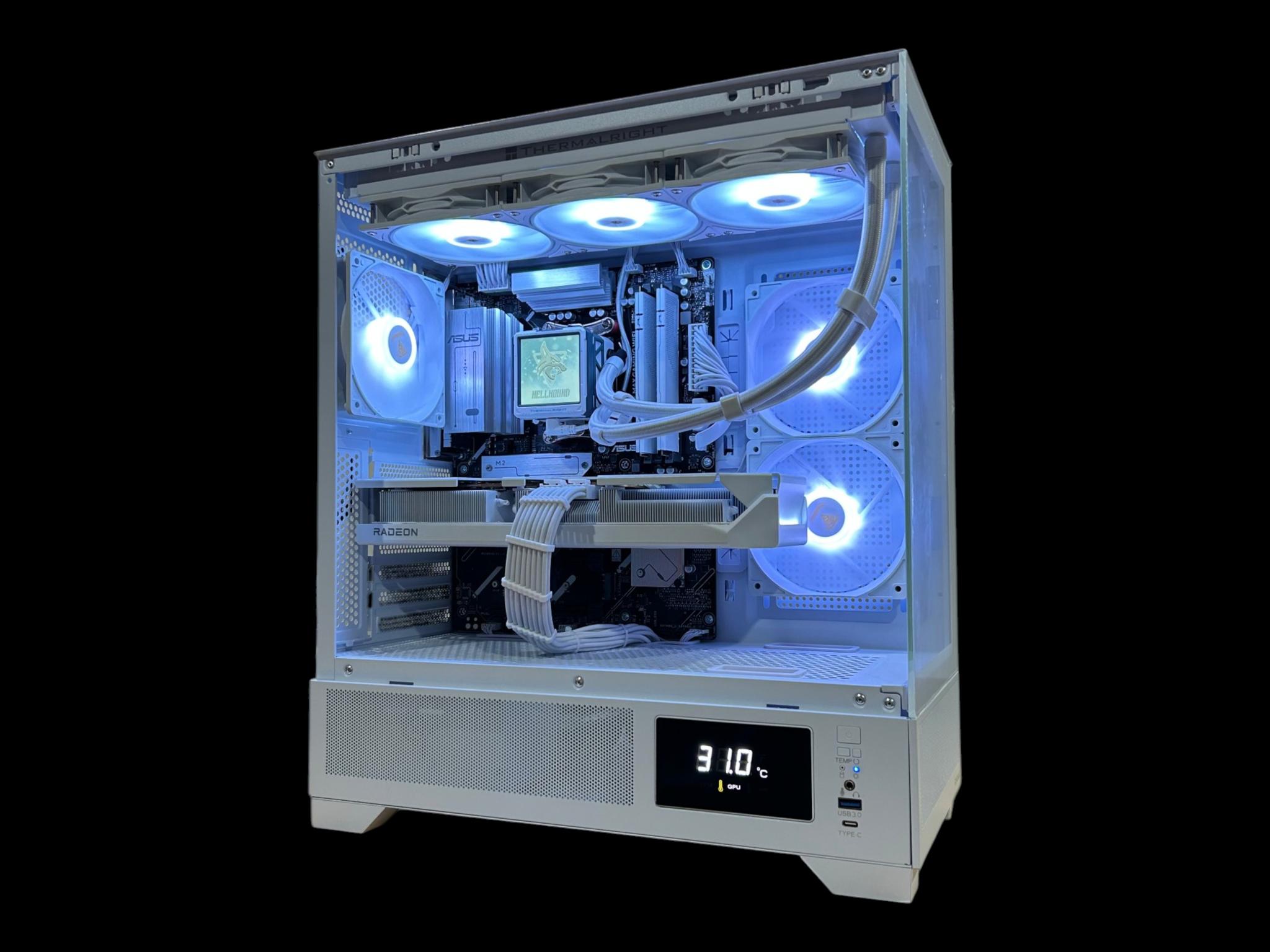 RX 9070XT | Ryzen 7 7800X3D | 32GB DDR5 6200MT/s | 2TB NVMe SSD | The Hound EX