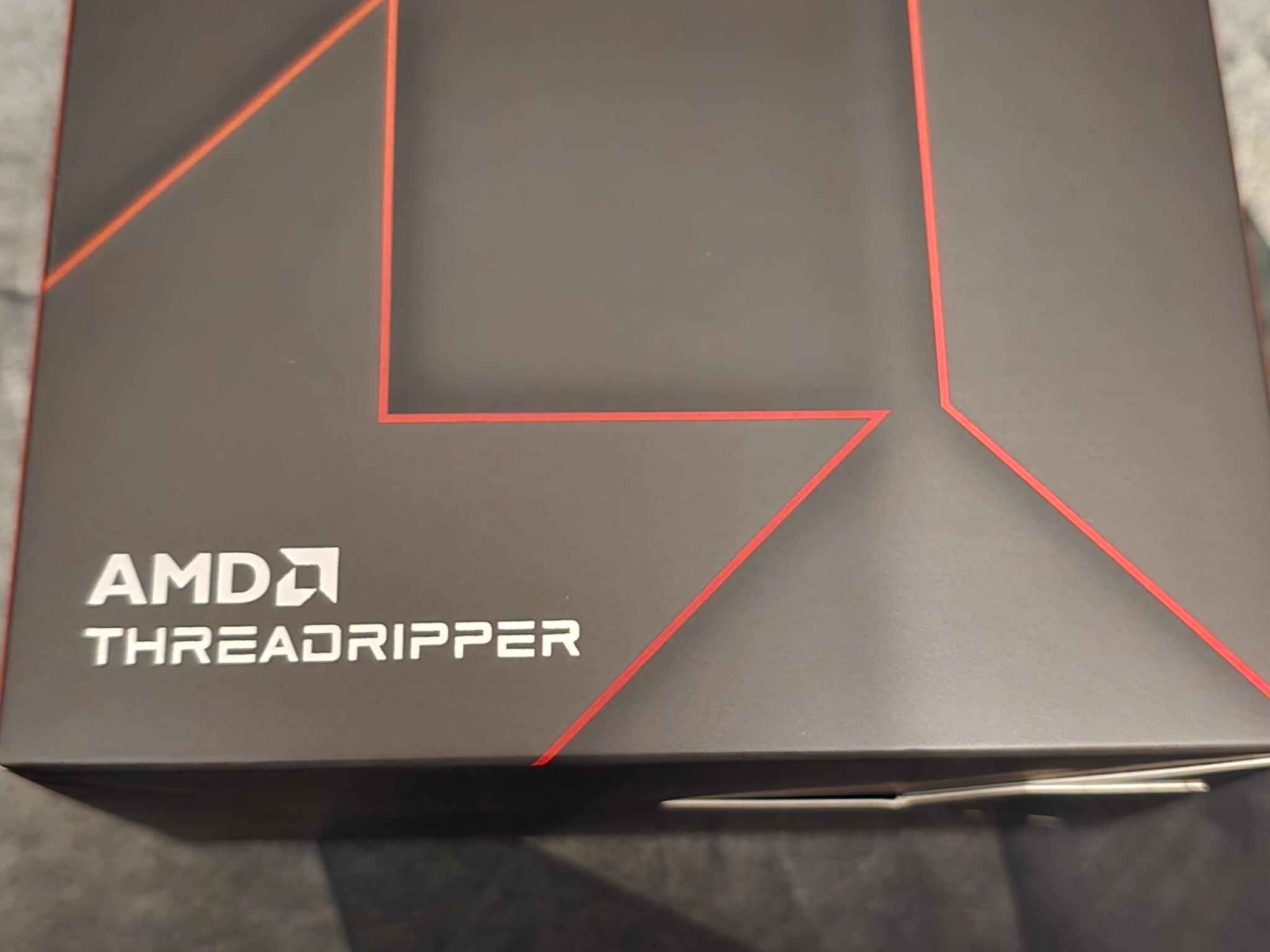 AMD threadripper 7960X plus 64GB DDR5 6000 ECC RAM and RTX 4080 Super Pro Art