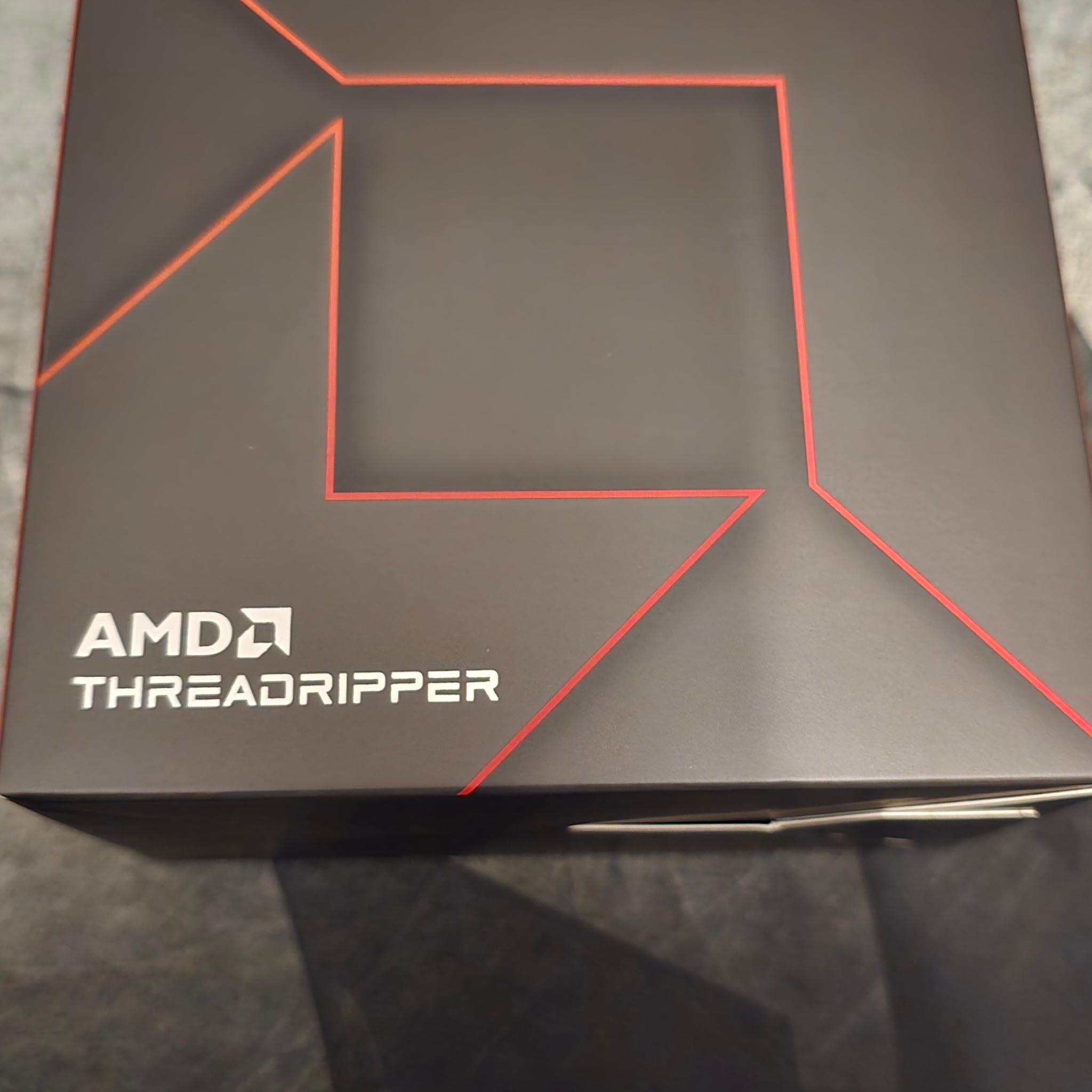 AMD threadripper 7960X plus 64GB DDR5 6000 ECC RAM and RTX 4080 Super Pro Art