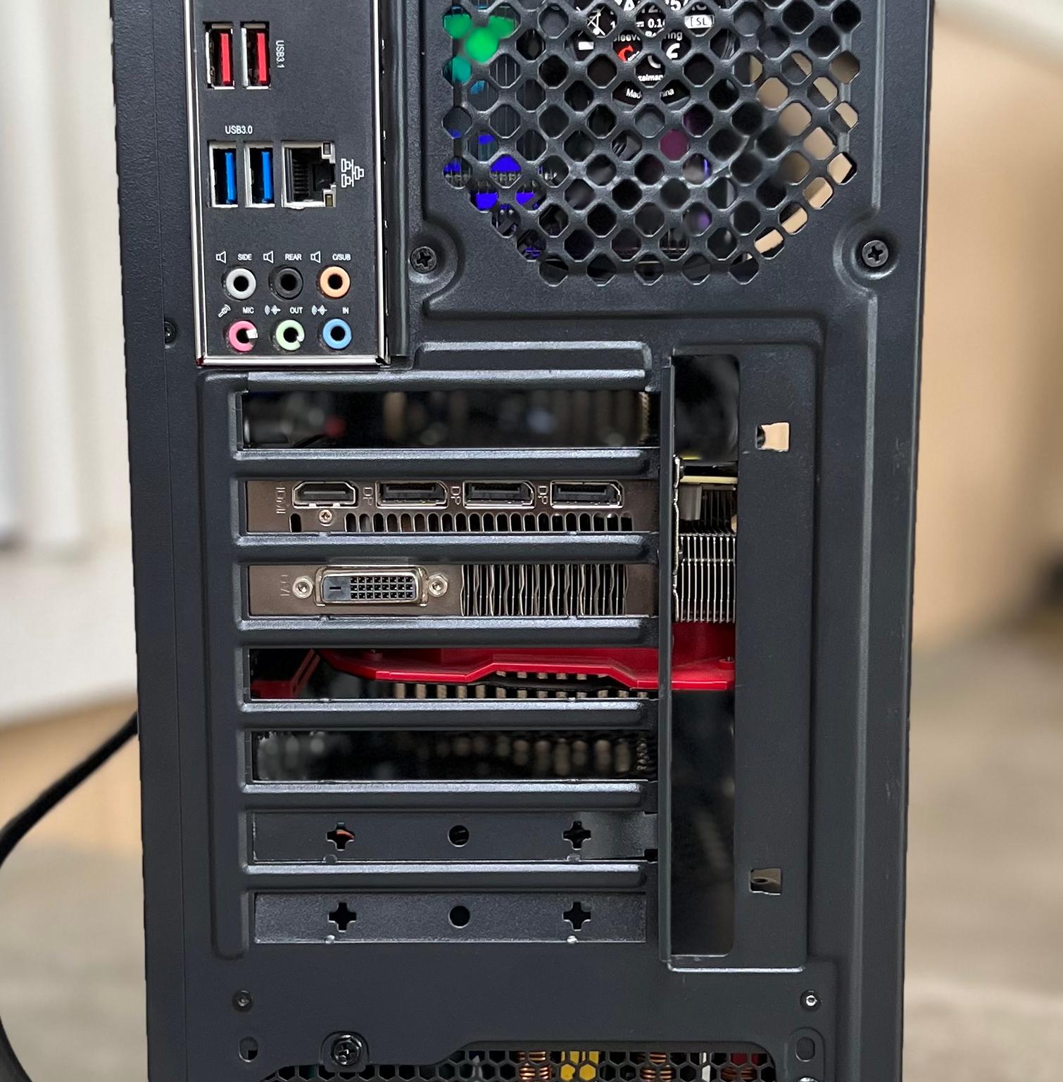 Rx 580 8gb, Ryzen 5 2600, 16gb ram, Gaming pc