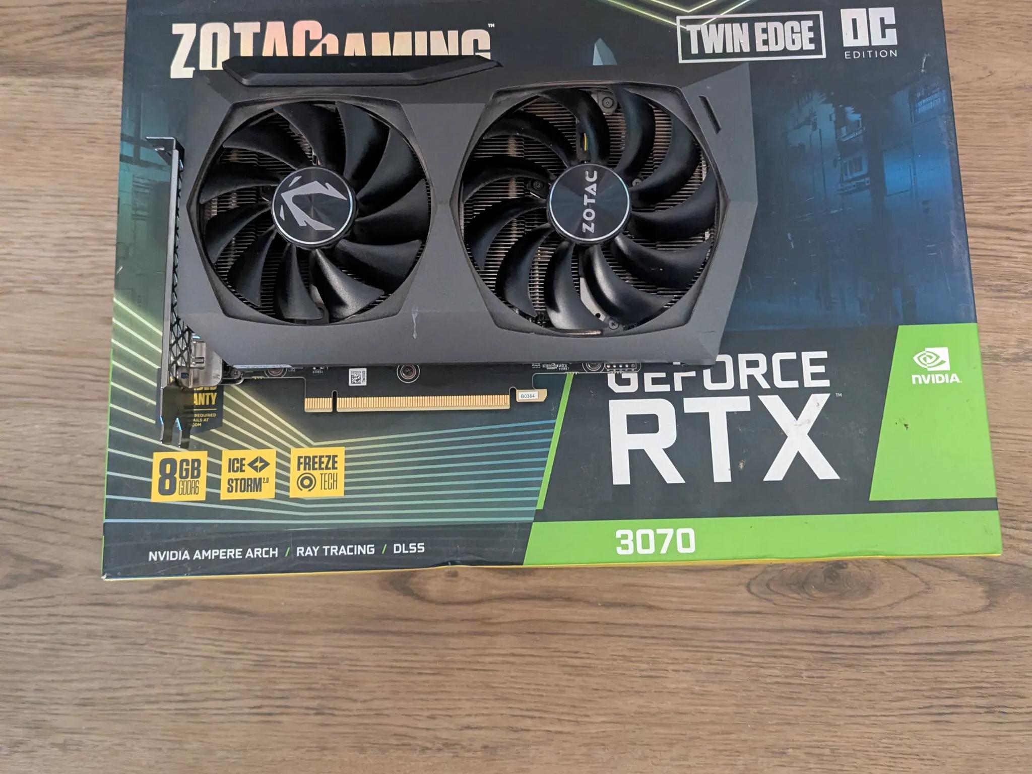 ⚡ Zotac RTX 3070 Twin Edge OC – 1440p Gaming Powerhouse | Compact & Efficient 🎮