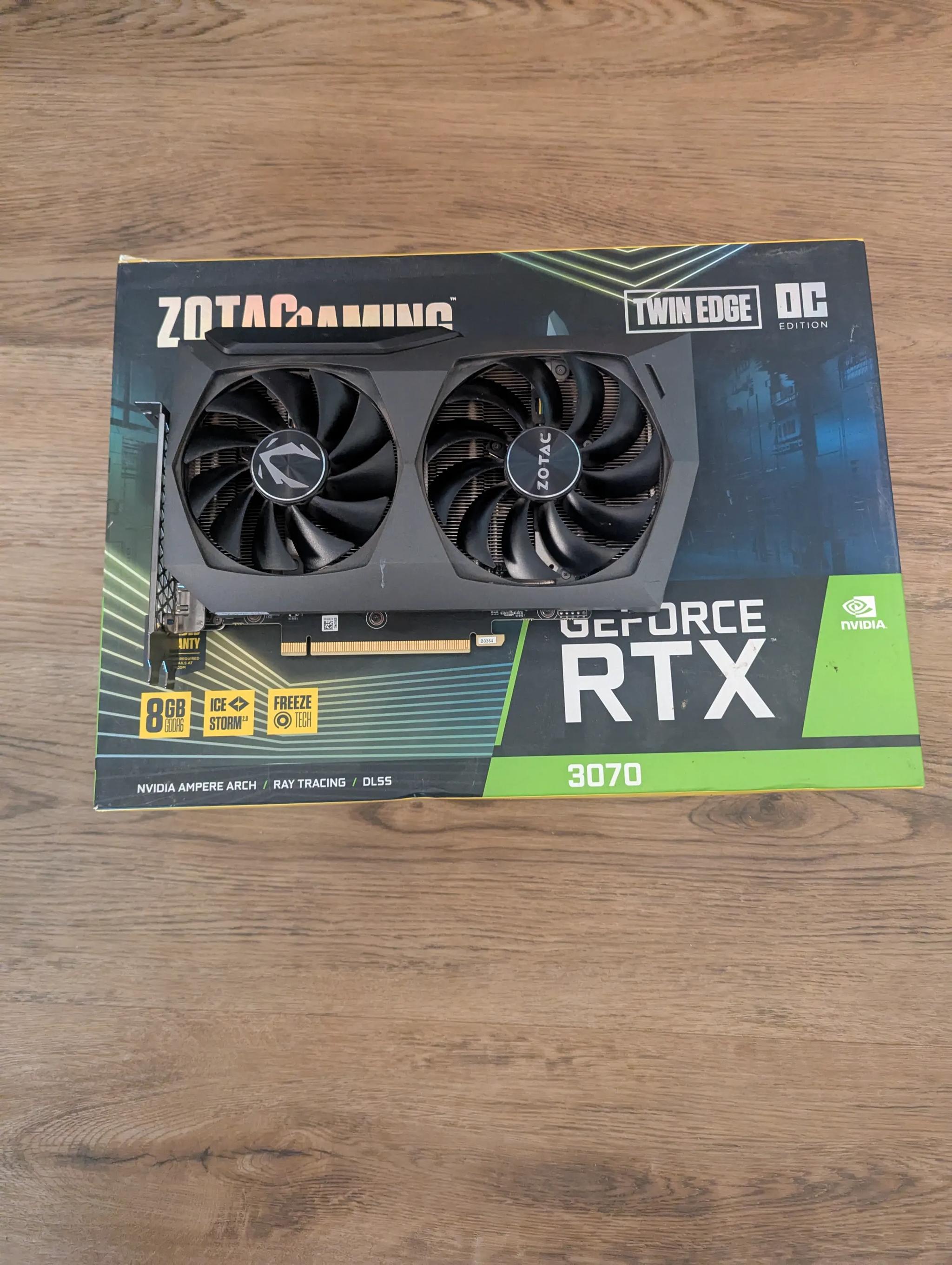 ⚡ Zotac RTX 3070 Twin Edge OC – 1440p Gaming Powerhouse | Compact & Efficient 🎮