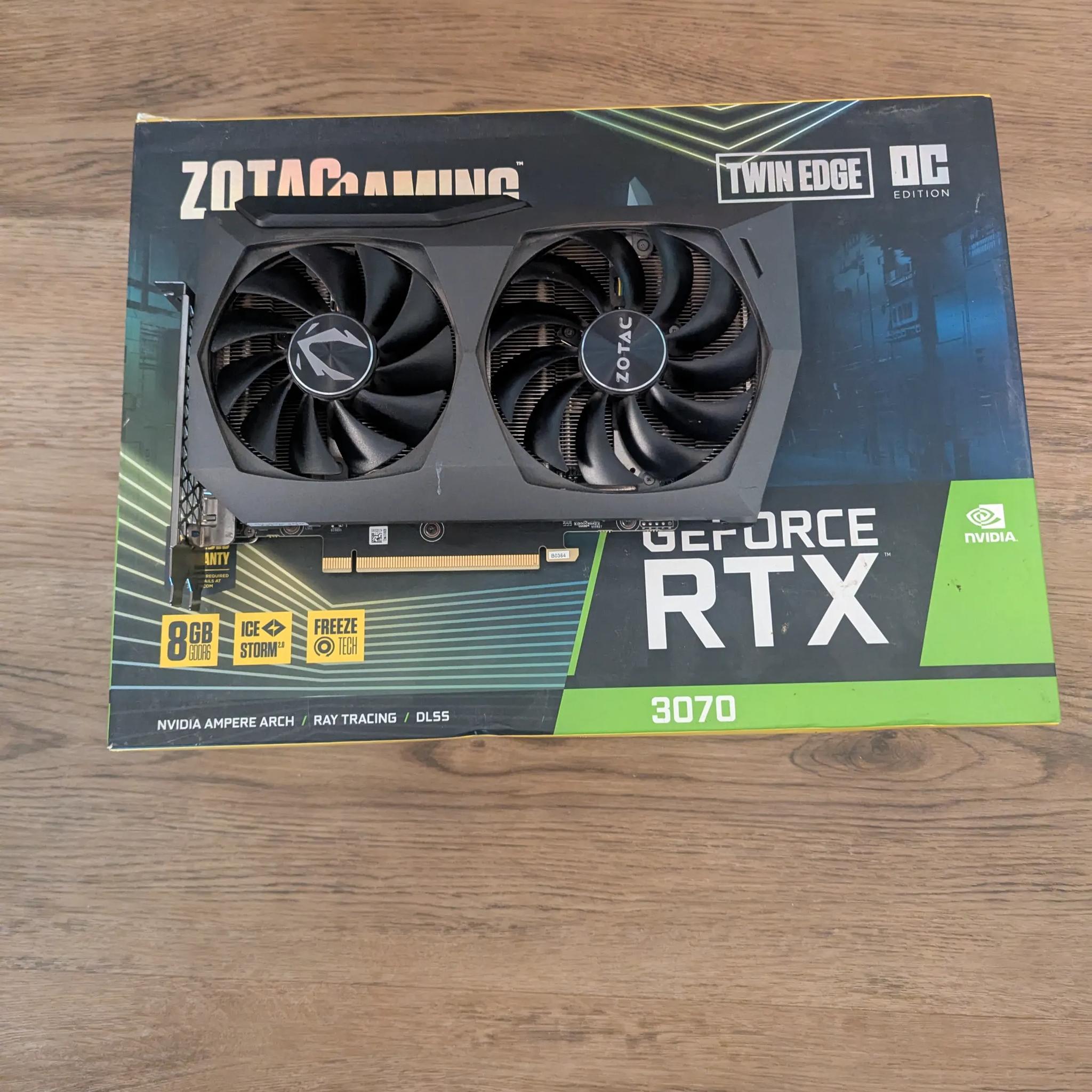 ⚡ Zotac RTX 3070 Twin Edge OC – 1440p Gaming Powerhouse | Compact & Efficient 🎮